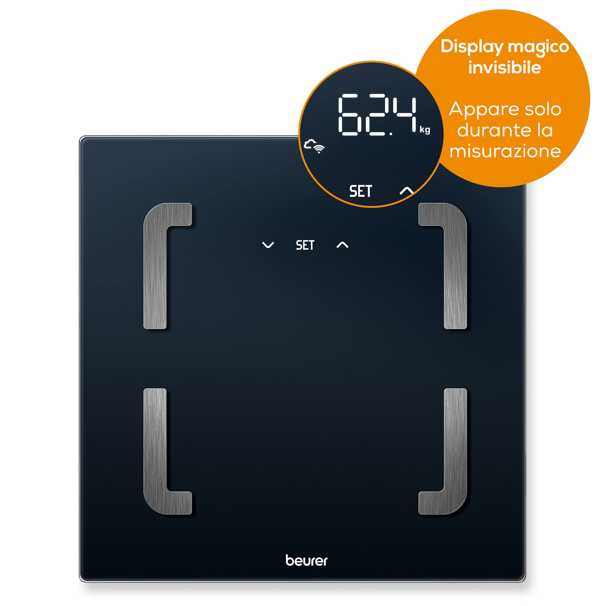 beurer-bf-880-bilancia-diagnostica-digitale-wifi-e-bluetooth-con-app-analisi-gra image 5