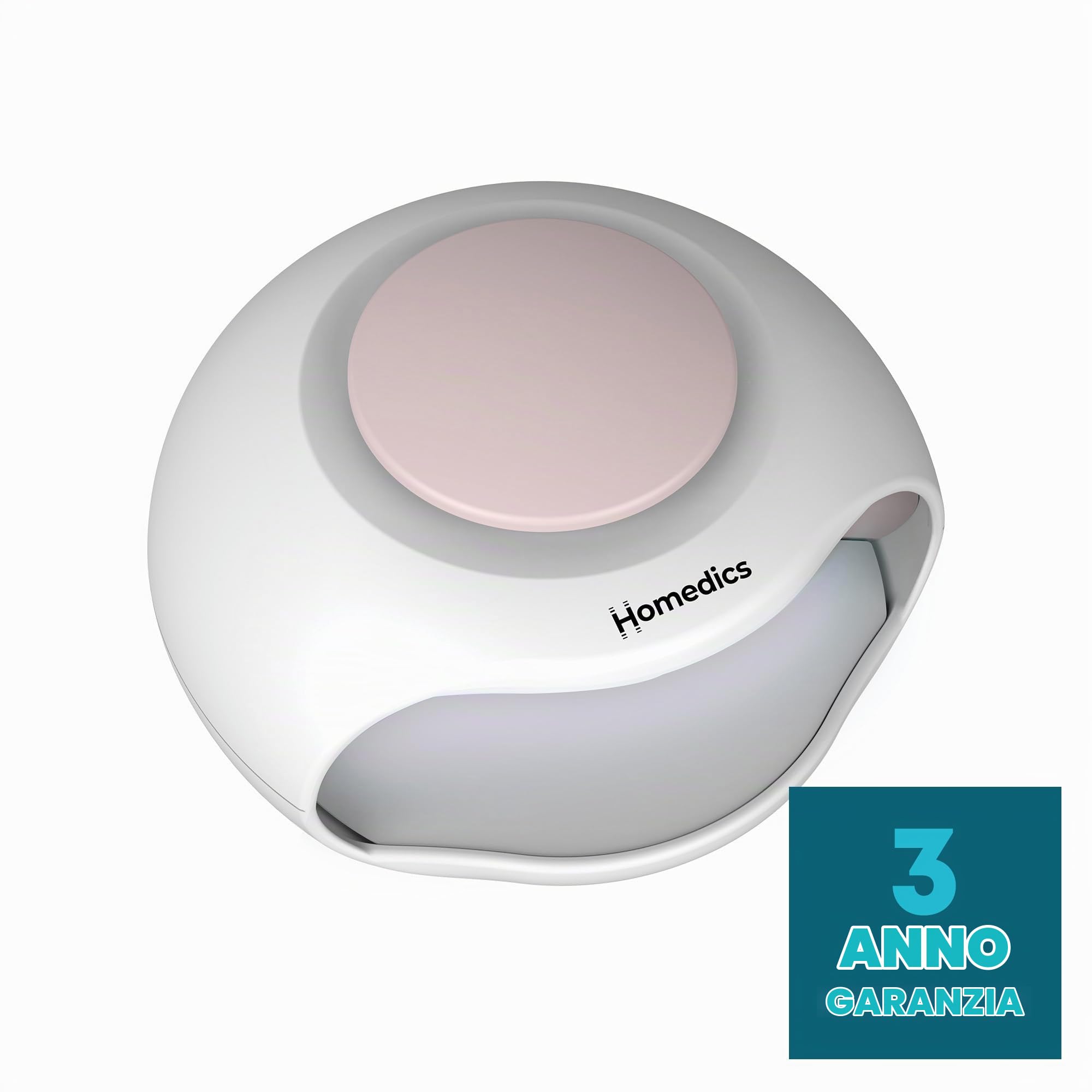 homedics-asciuga-smalto-e-lampada-uv-2-in-1-con-ventola-per-smalto-gel-tradizion image 2