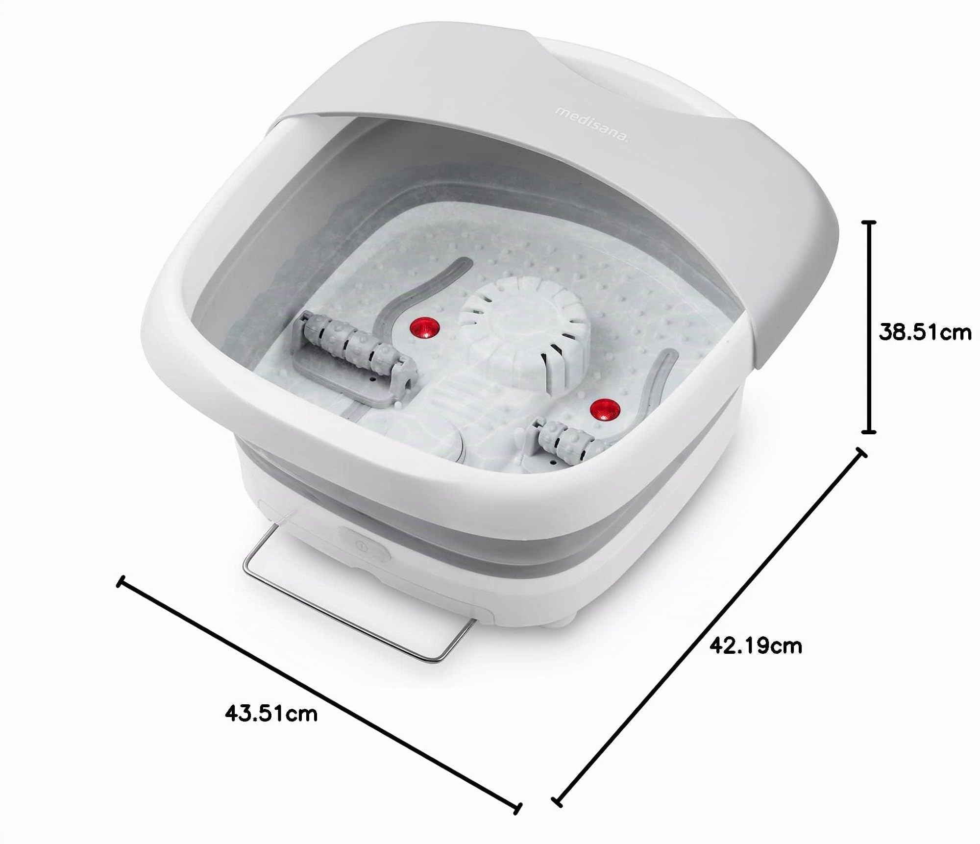 medisana-fs-886-pediluvio-elettrico-pieghevole-con-massaggio-a-bolle-e-vibrazion image 7