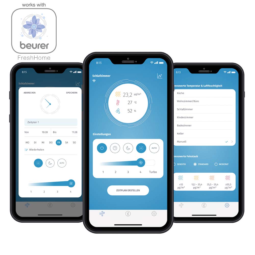 beurer-lr-500-connect-purificatore-d-aria-con-app-filtro-hepa-13-a-3-strati-sens image 6