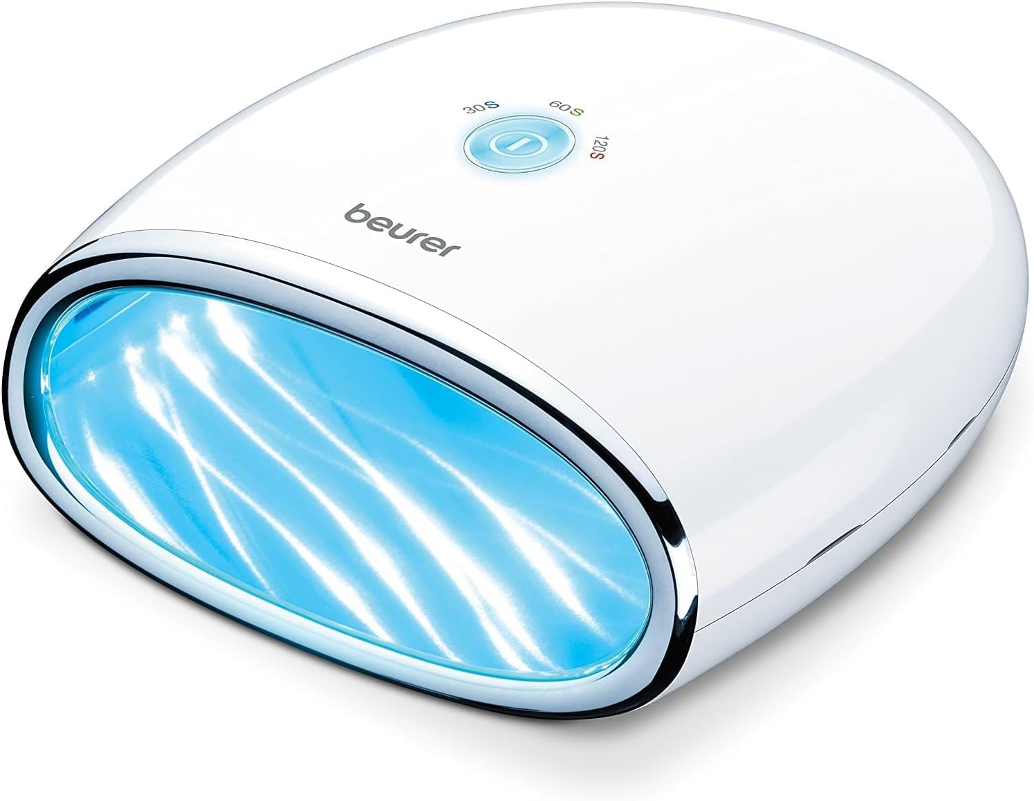 beurer-mp-48-asciugatore-unghie-led-uv-24-w-con-18-led-timer-30-60-120-sec-e-fon image 1