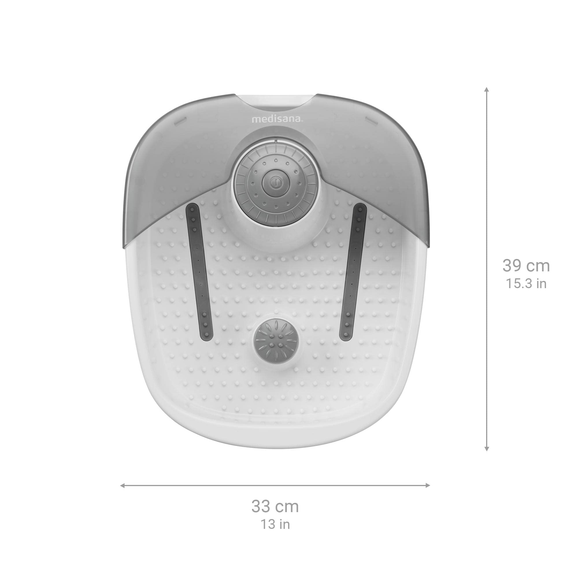 medisana-fs-881-pediluvio-massaggiante-3-in-1-con-bolle-vibrazione-e-calore-fino image 2