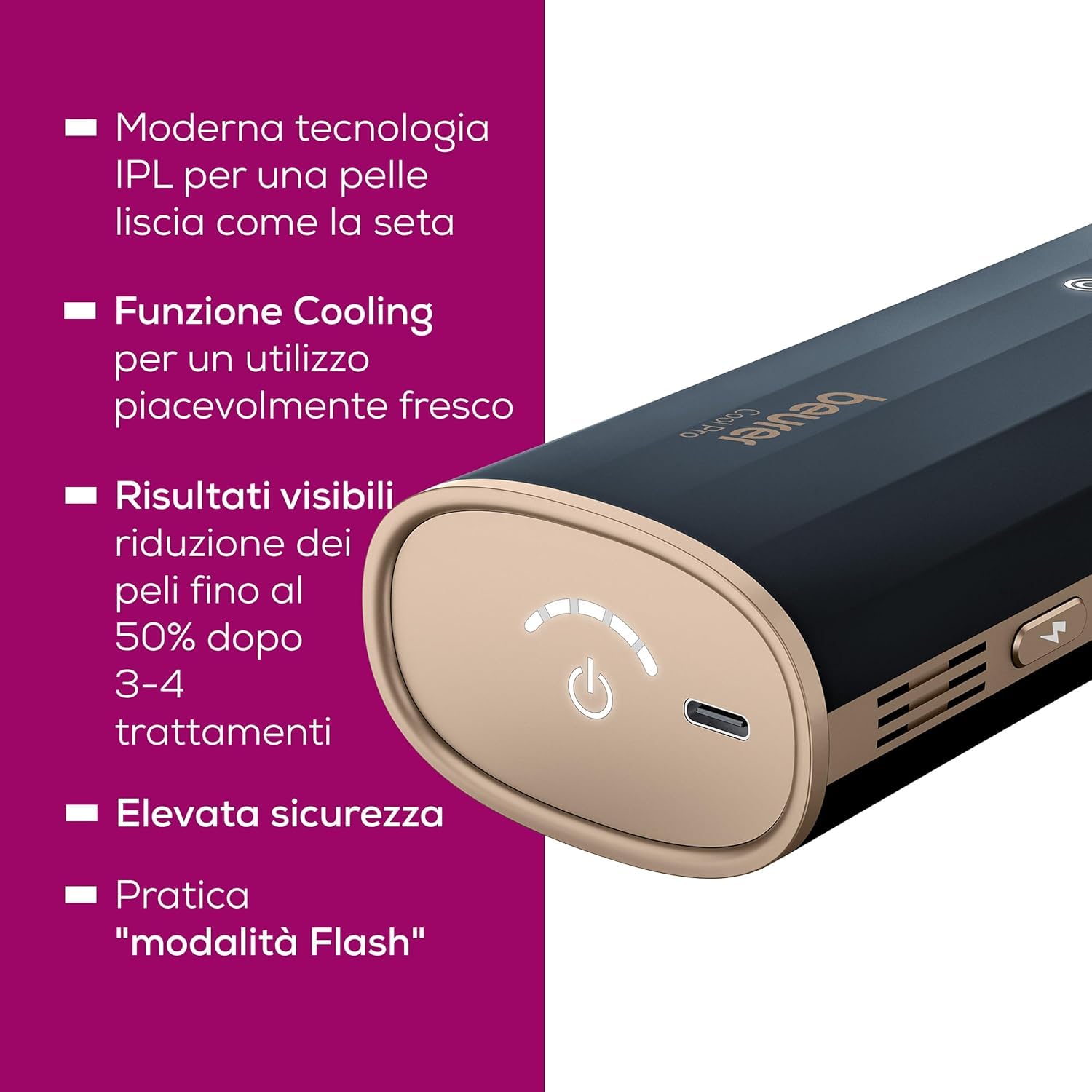 beurer-ipl-7800-cool-pro-epilatore-a-luce-pulsata-con-effetto-raffreddante-e-1-m image 6