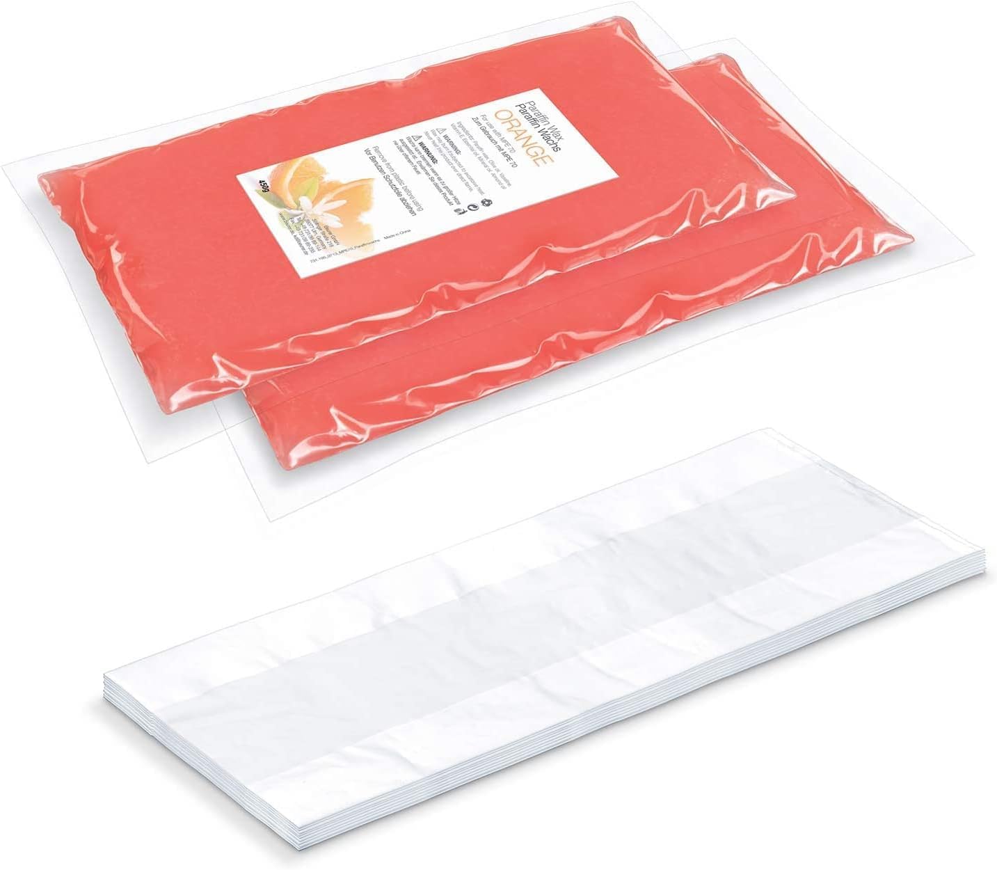 beurer-mp-70-set-ricambi-paraffina-2-x-450-g-cera-profumata-all-arancia-con-30-p image 1