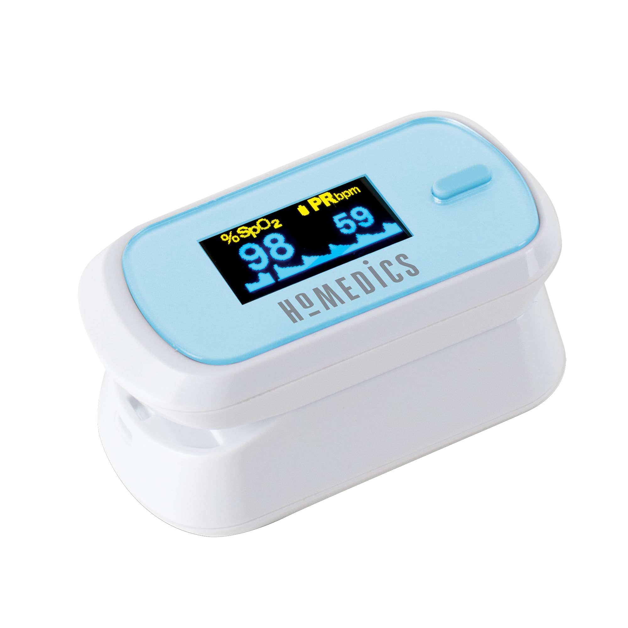 homedics-pulsossimetro-da-dito-con-display-oled-a-doppio-colore-monitor-spo2-fre image 1