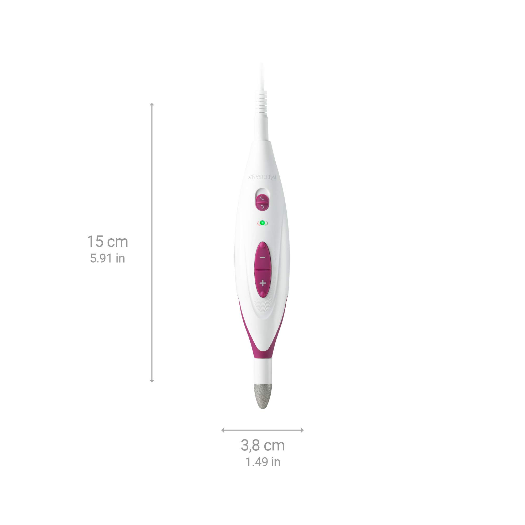 medisana-mp-815-set-manicure-e-pedicure-elettrico-con-7-accessori-2-velocit-fino image 2