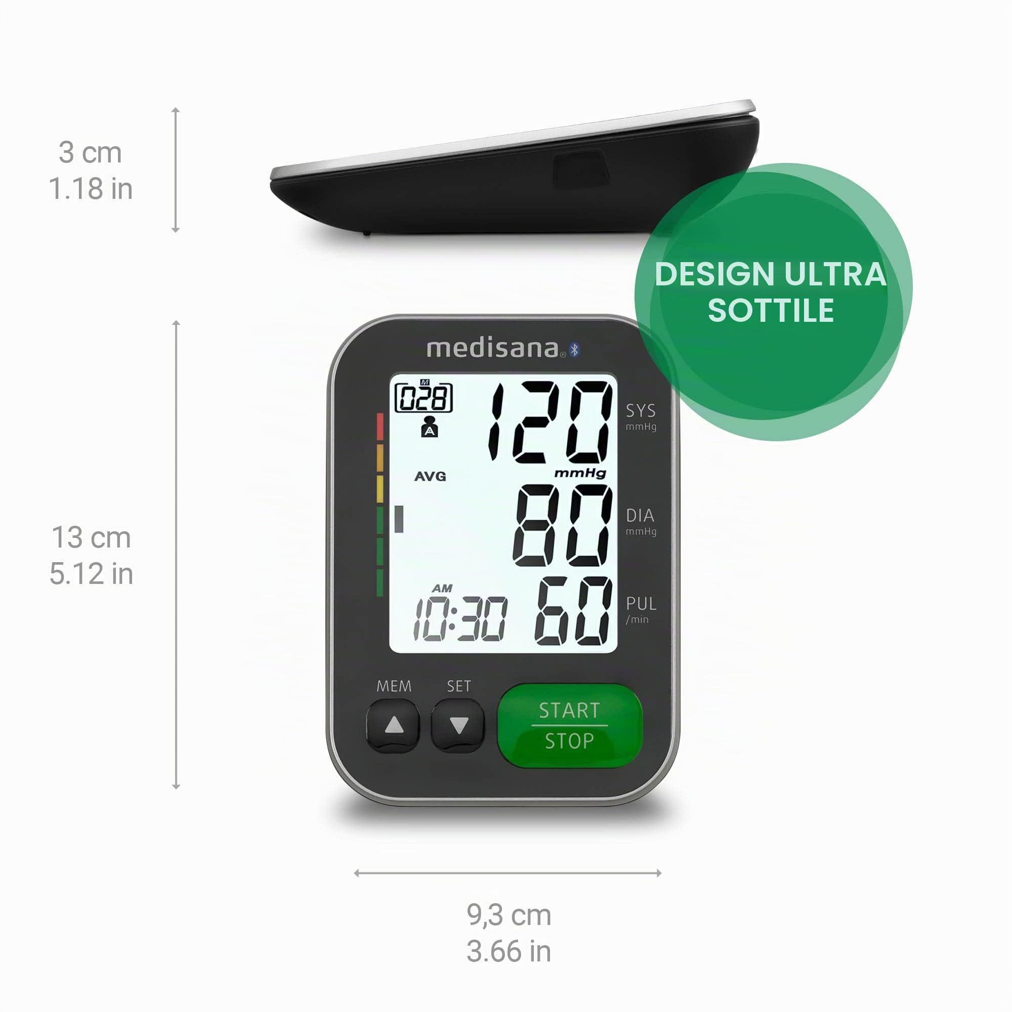 medisana-bu-570-connect-sfigmomanometro-da-braccio-con-app-bluetooth-vitadock-e- image 2