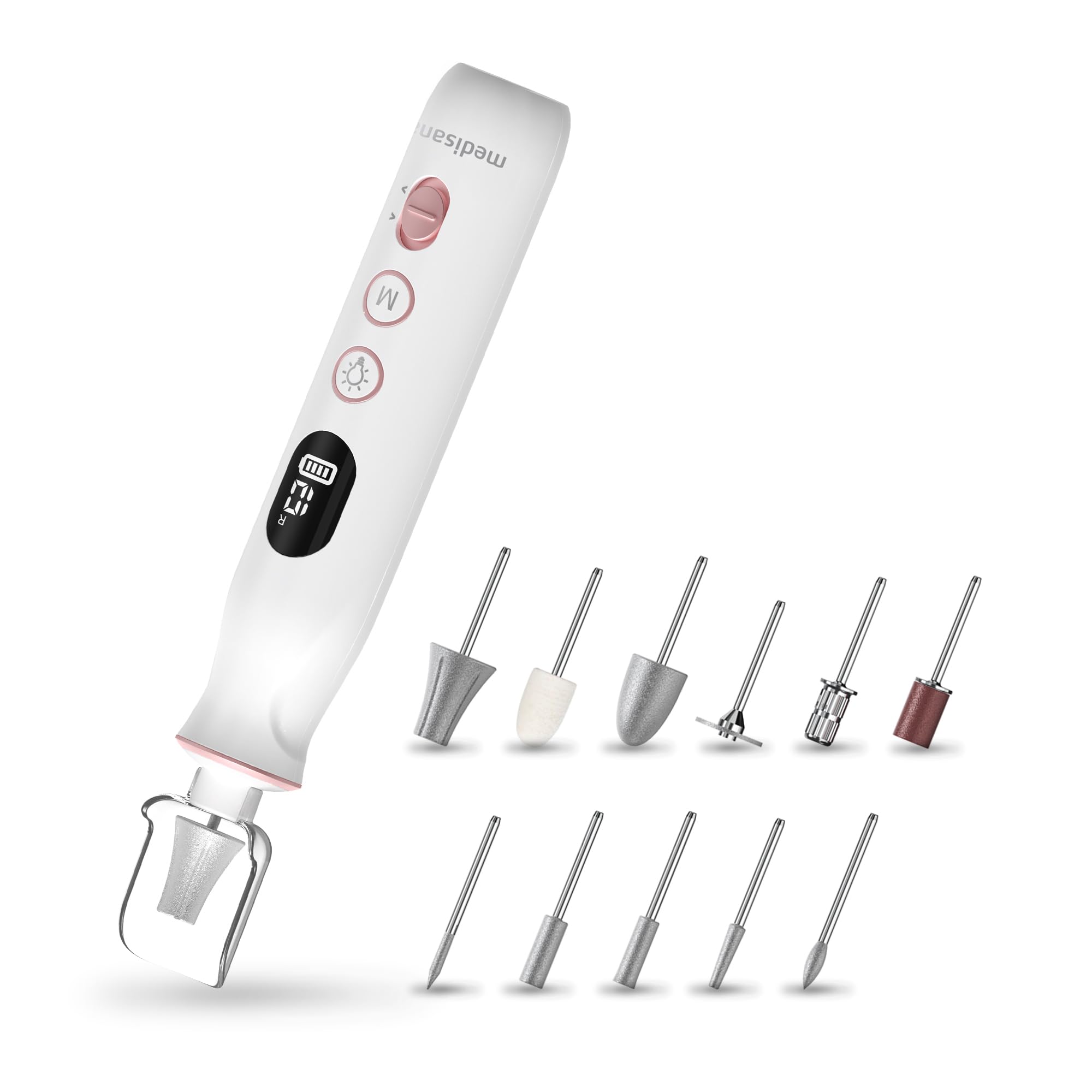 medisana-mp-900-set-elettrico-per-manicure-e-pedicure-penna-fresa-unghie-cordles image 6