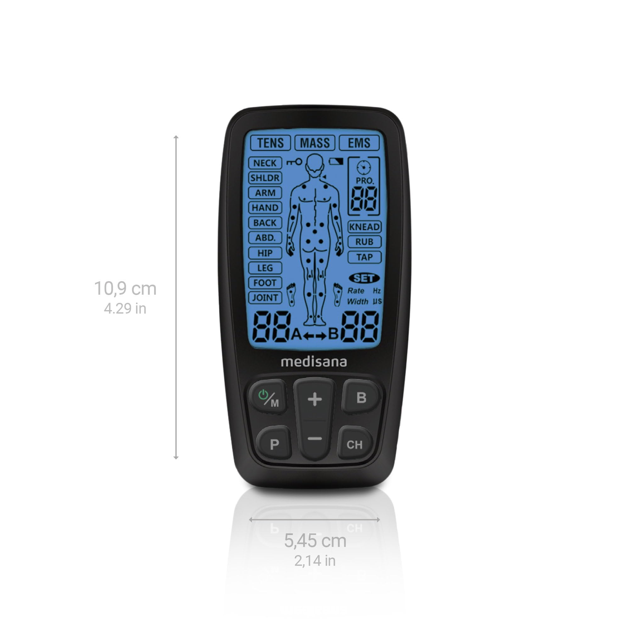 medisana-tt-205-dispositivo-tens-ems-per-elettrostimolazione-con-60-programmi-te image 2