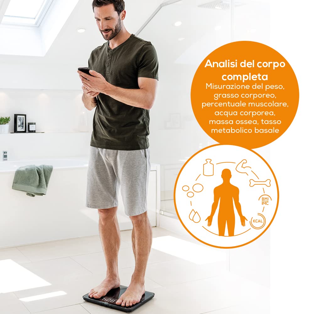 beurer-bf-915-signature-line-bilancia-diagnostica-connettibile-con-elettrodi-ito image 2