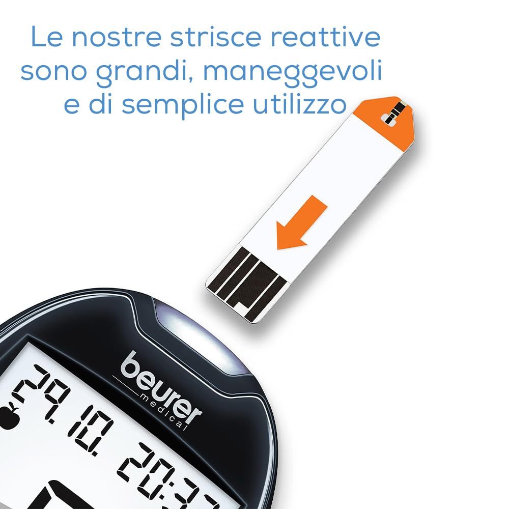 beurer-gl-44-glucometro-digitale-mg-dl-con-misurazione-in-5-secondi-display-xxl- image 3