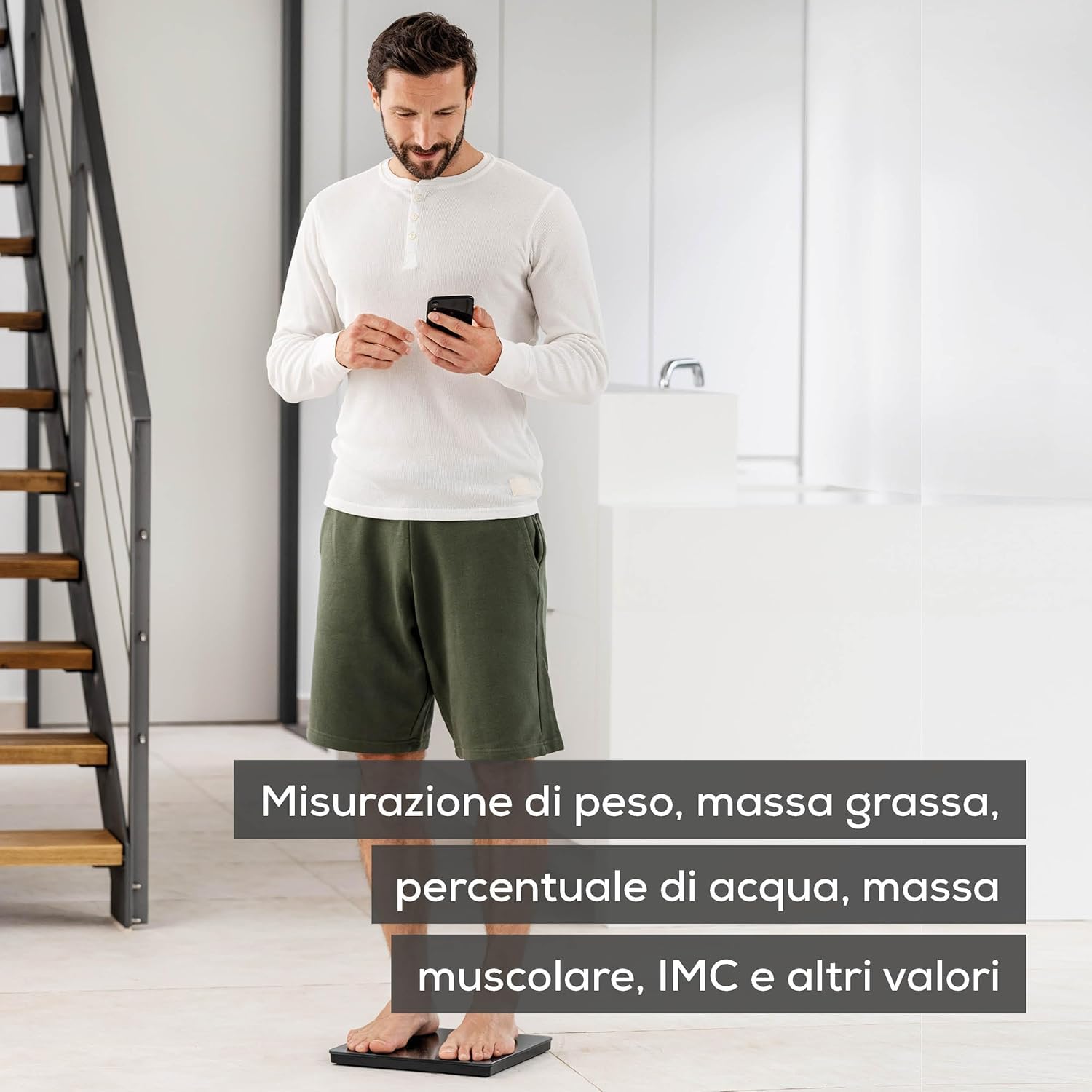 beurer-bf-500-bilancia-pesapersone-digitale-diagnostica-con-bluetooth-app-e-magi image 2