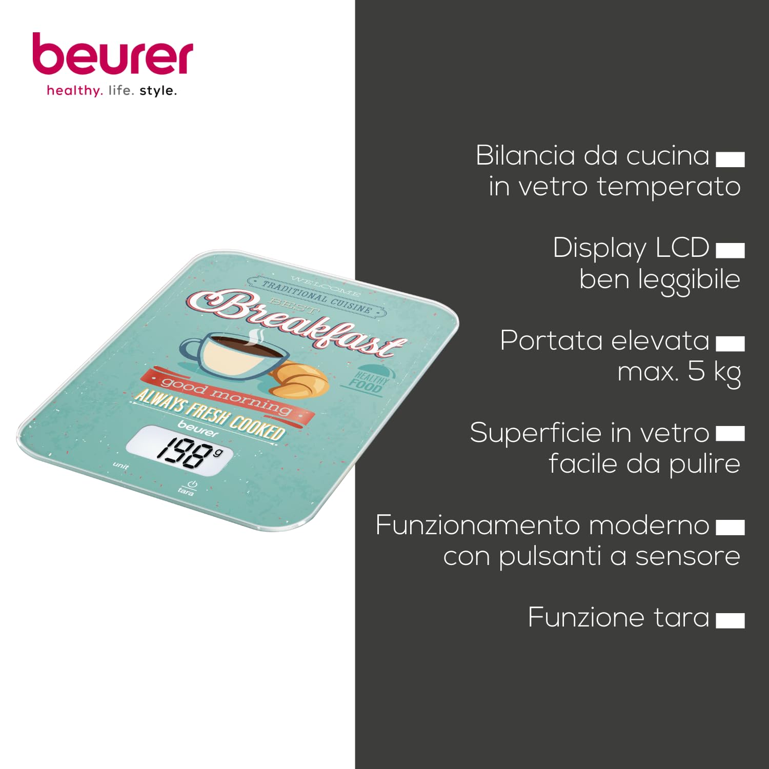 beurer-ks-19-bilancia-da-cucina-con-funzione-tara-superficie-in-vetro-portata-5- image 3