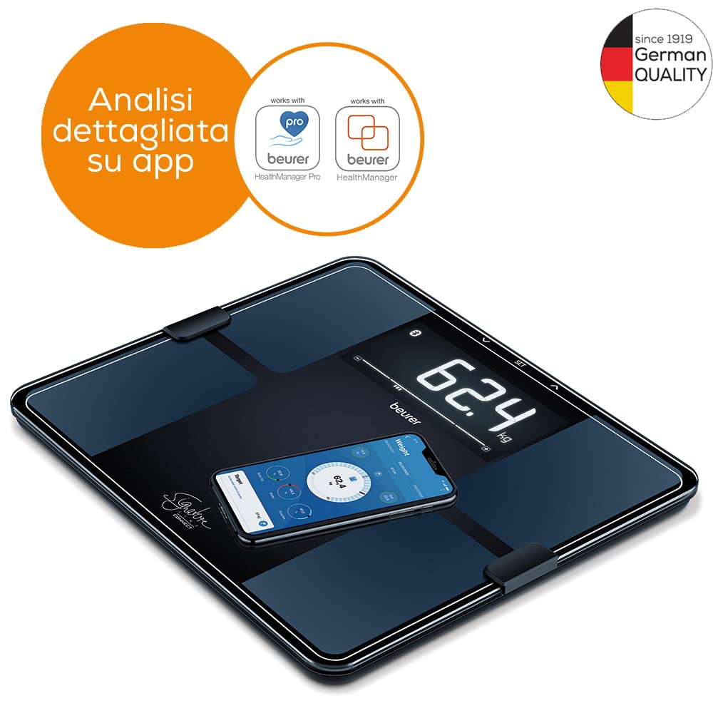 beurer-bf-915-signature-line-bilancia-diagnostica-connettibile-con-elettrodi-ito image 3