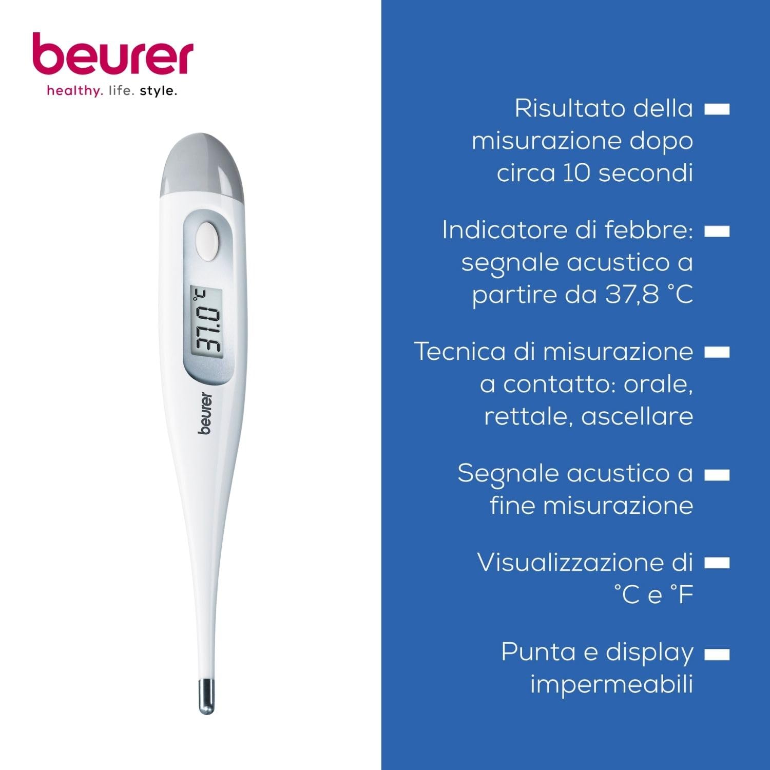 beurer-ft09-termometro-digitale-a-contatto-precisione-0-1-c-display-lcd-memoria- image 3