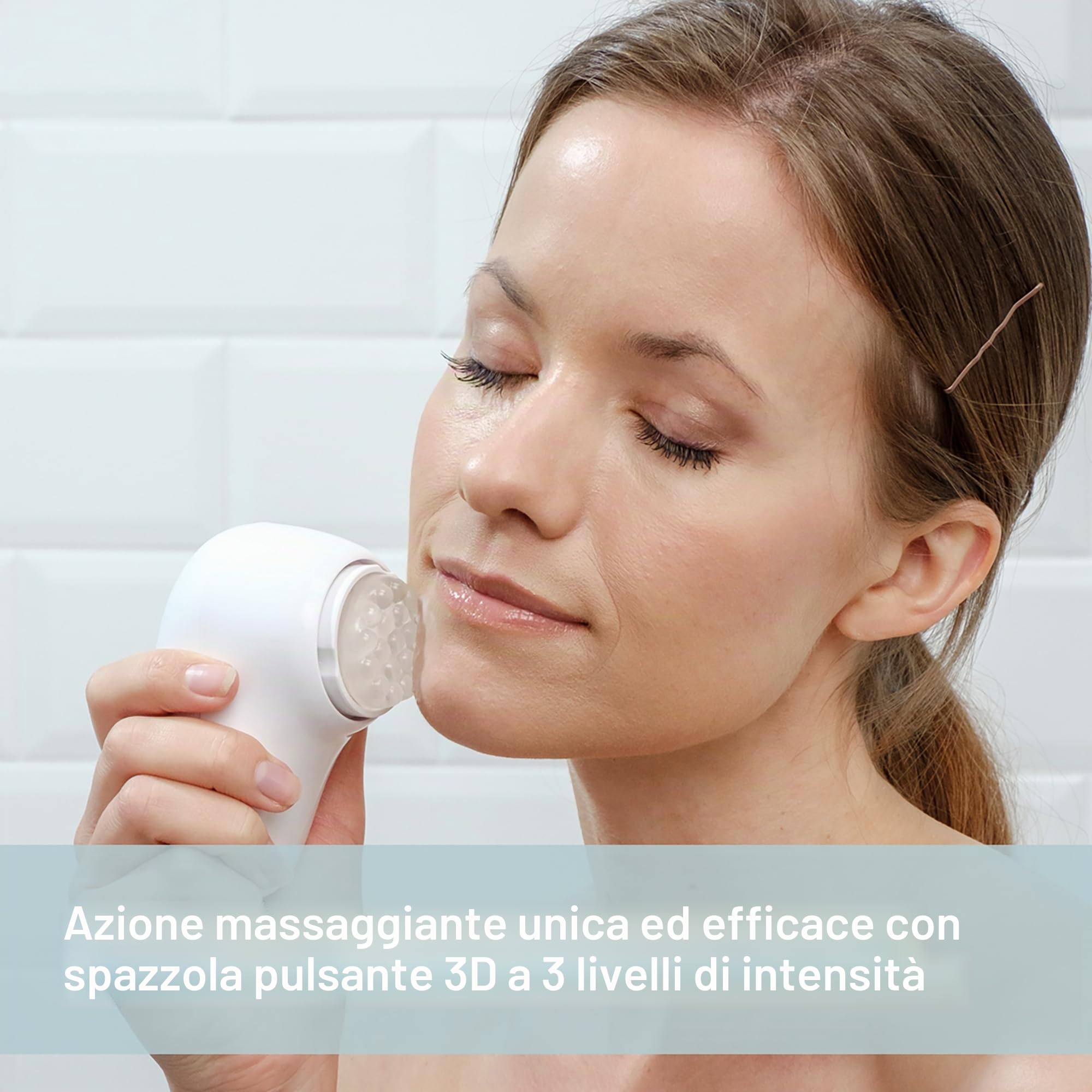 homedics-puret-plus-spazzola-sonica-per-pulizia-del-viso-con-skin-scanner-e-app- image 3