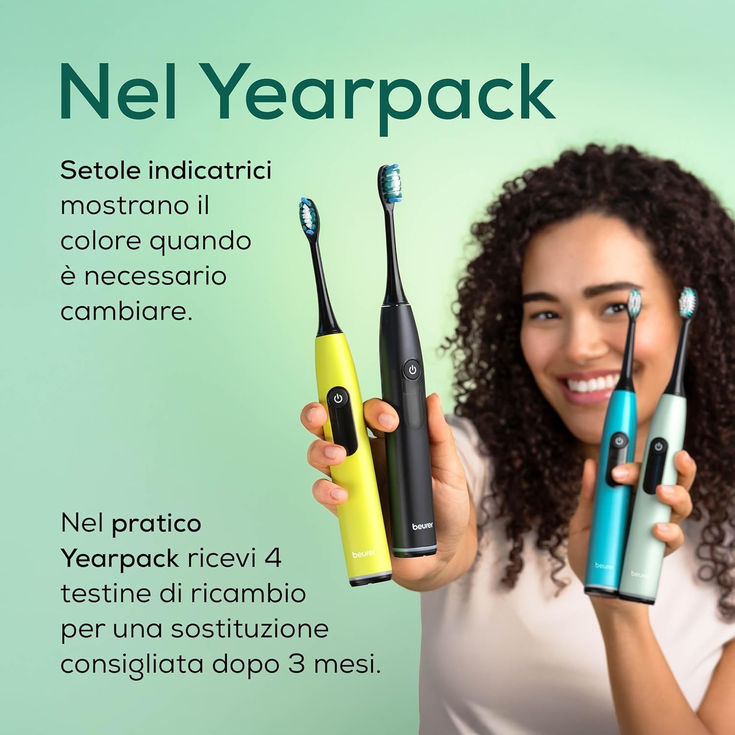 beurer-sc-classic-clean-4-testine-di-ricambio-per-spazzolini-sonici-profilo-a-w- image 6