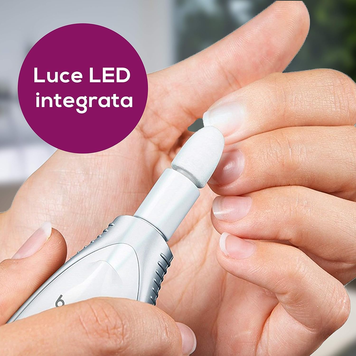 beurer-mp-41-fresa-elettrica-per-unghie-con-7-accessori-zaffiro-e-feltro-manicur image 4