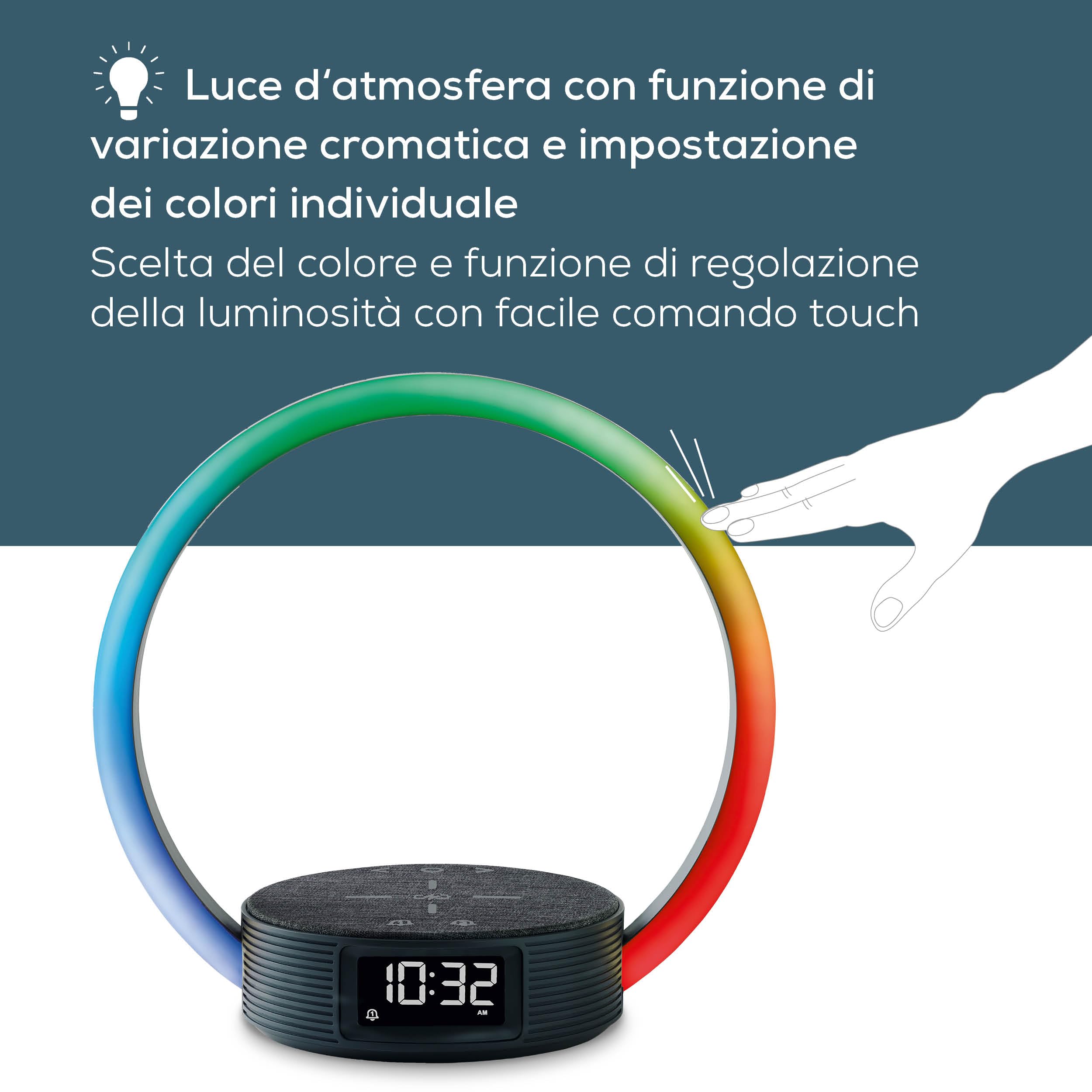 beurer-wl-65-luce-sveglia-3-in-1-con-simulazione-alba-e-tramonto-ricarica-wirele image 3