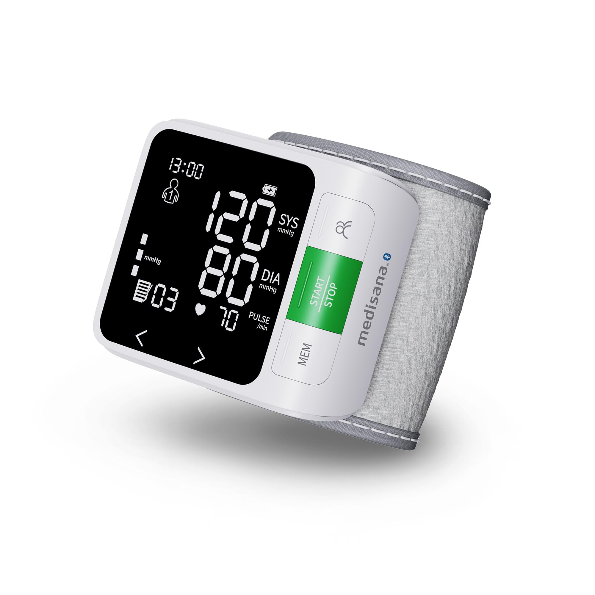 medisana-bw-360-misuratore-di-pressione-da-polso-con-app-bluetooth-scala-a-semaf image 1