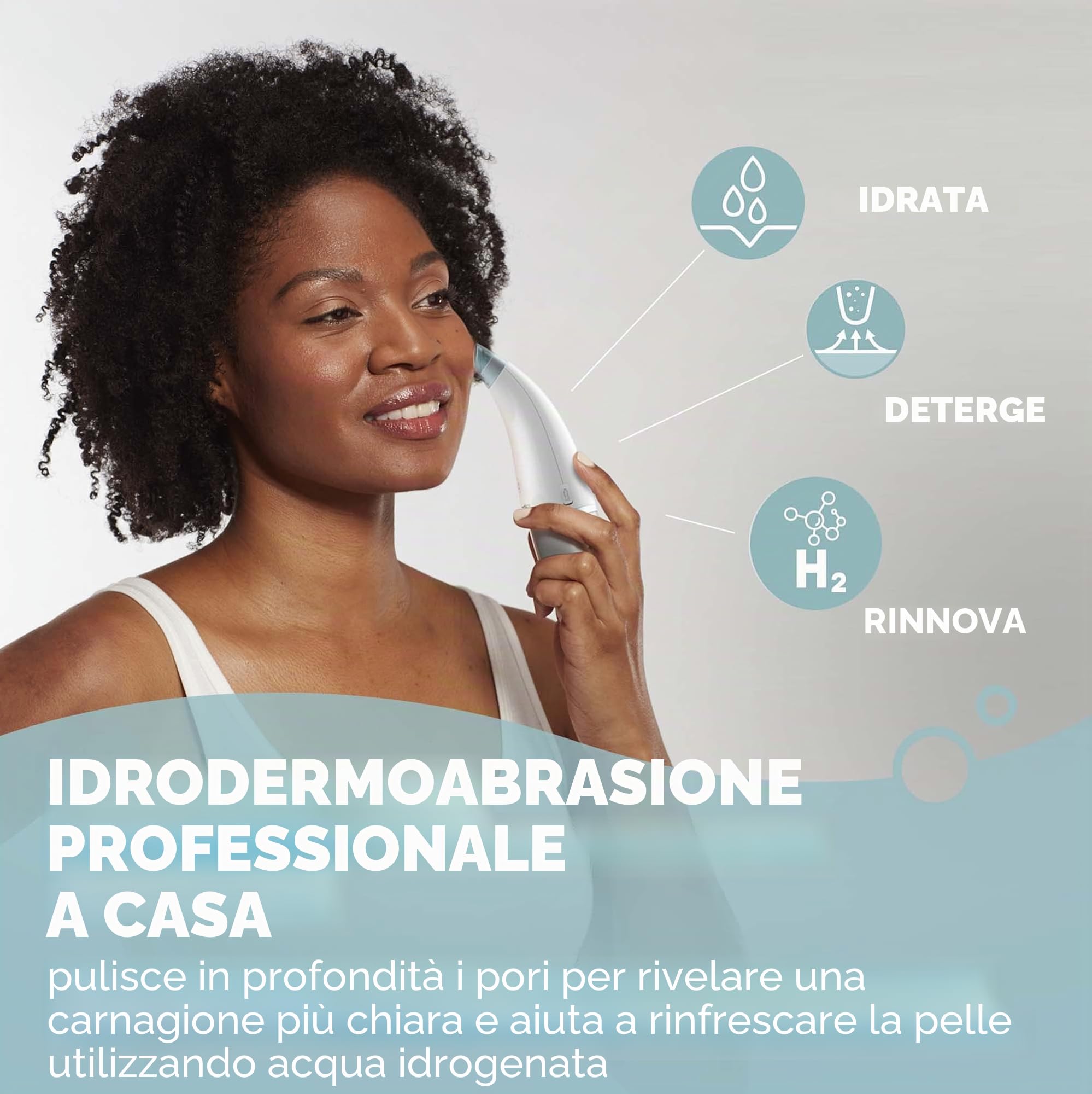 homedics-refresh-hydradermabrasion-cleanser-dispositivo-idrodermoabrasione-viso- image 2