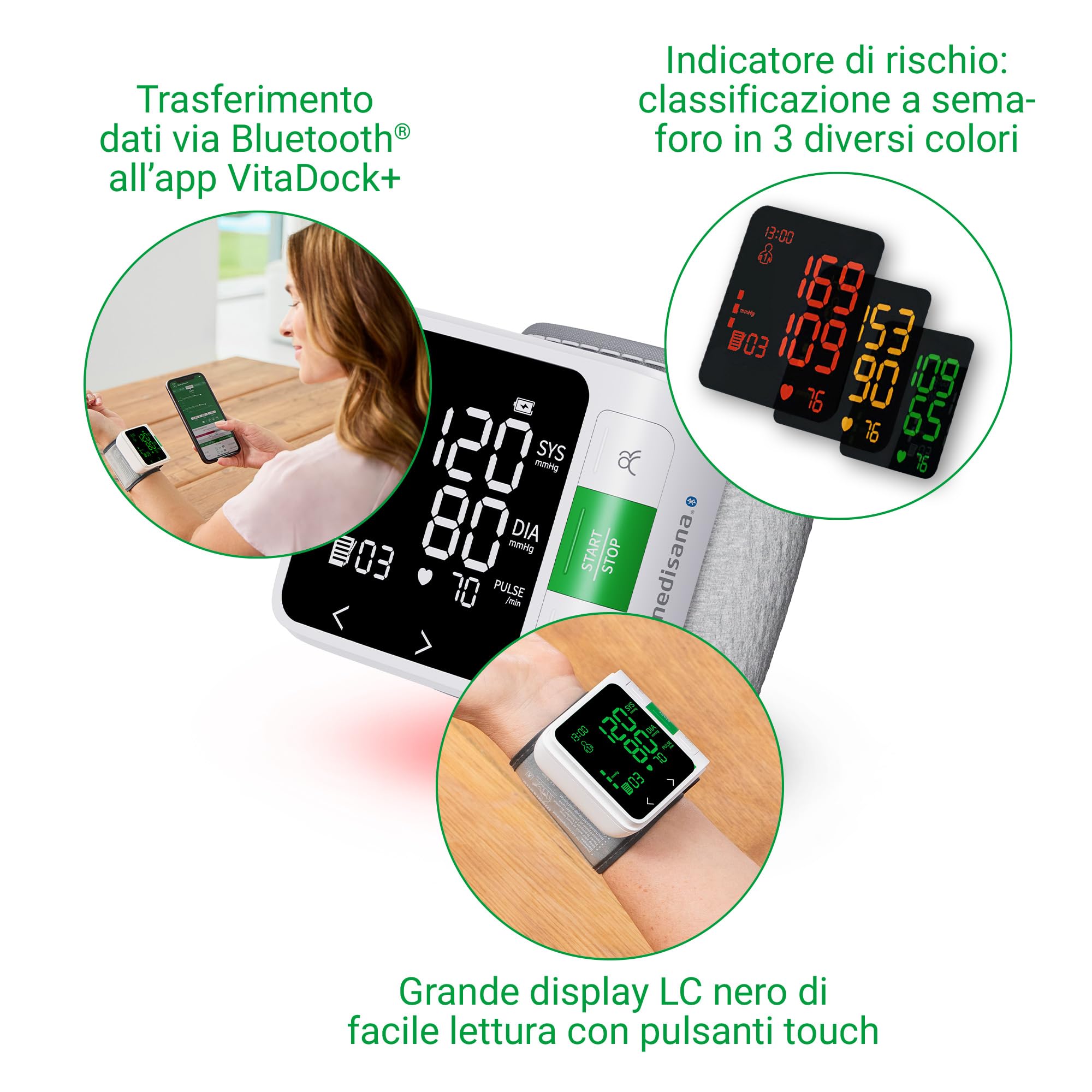 medisana-bw-360-misuratore-di-pressione-da-polso-con-app-bluetooth-scala-a-semaf image 4