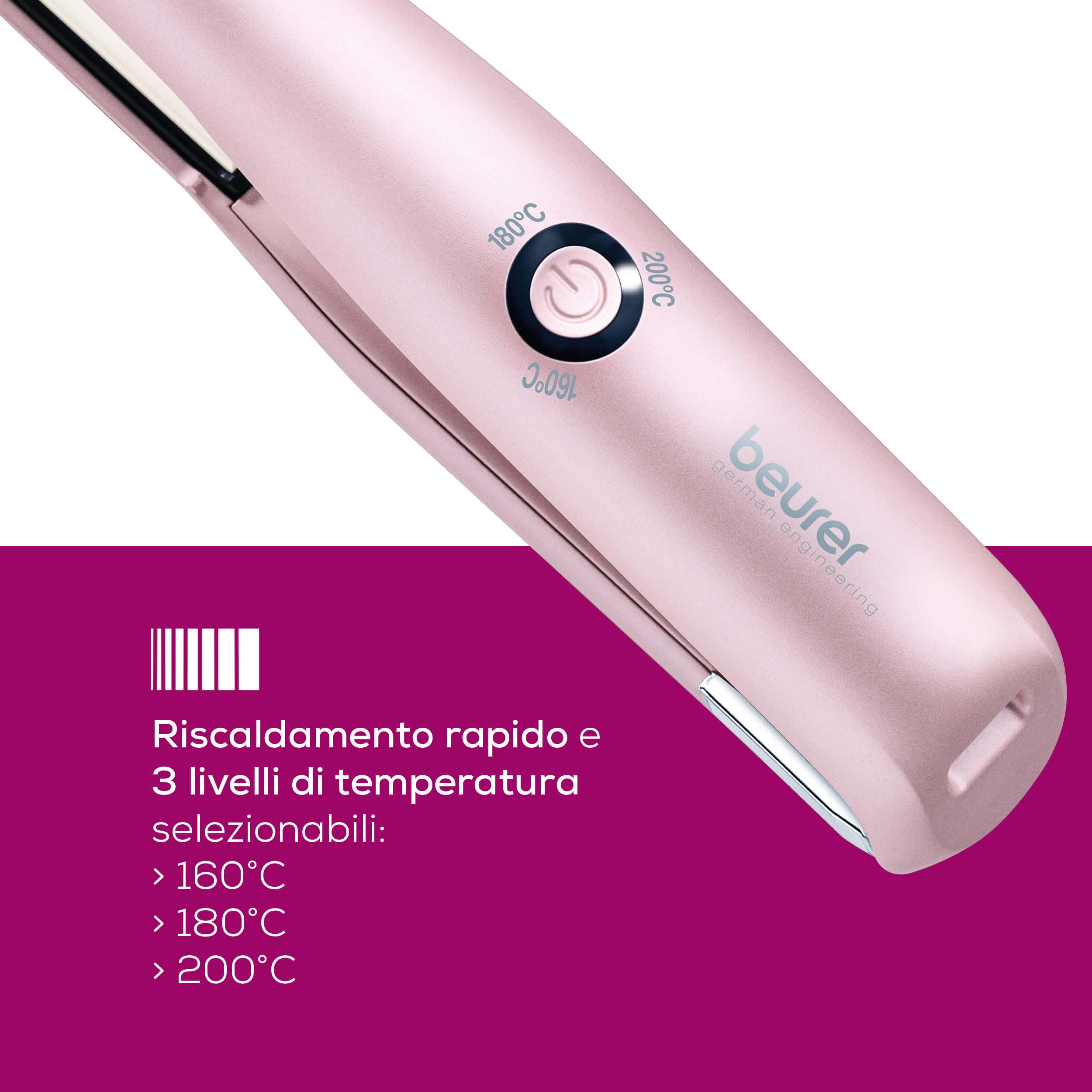 beurer-hs-20-piastra-per-capelli-senza-fili-ricaricabile-con-ceramica-e-tormalin image 3