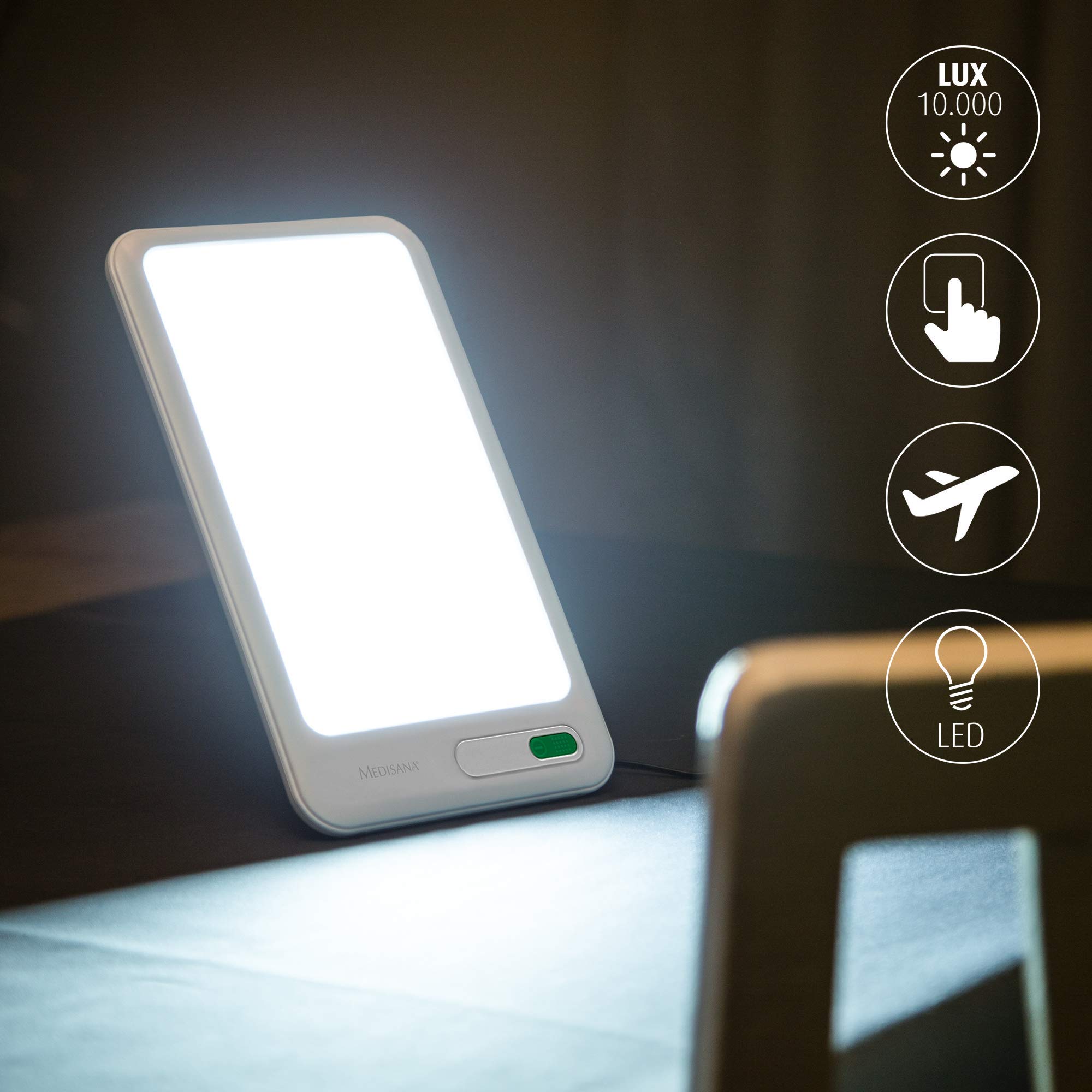 medisana-lt-460-lampada-a-luce-diurna-led-per-lichtterapia-10-000-lux-con-2-live image 7