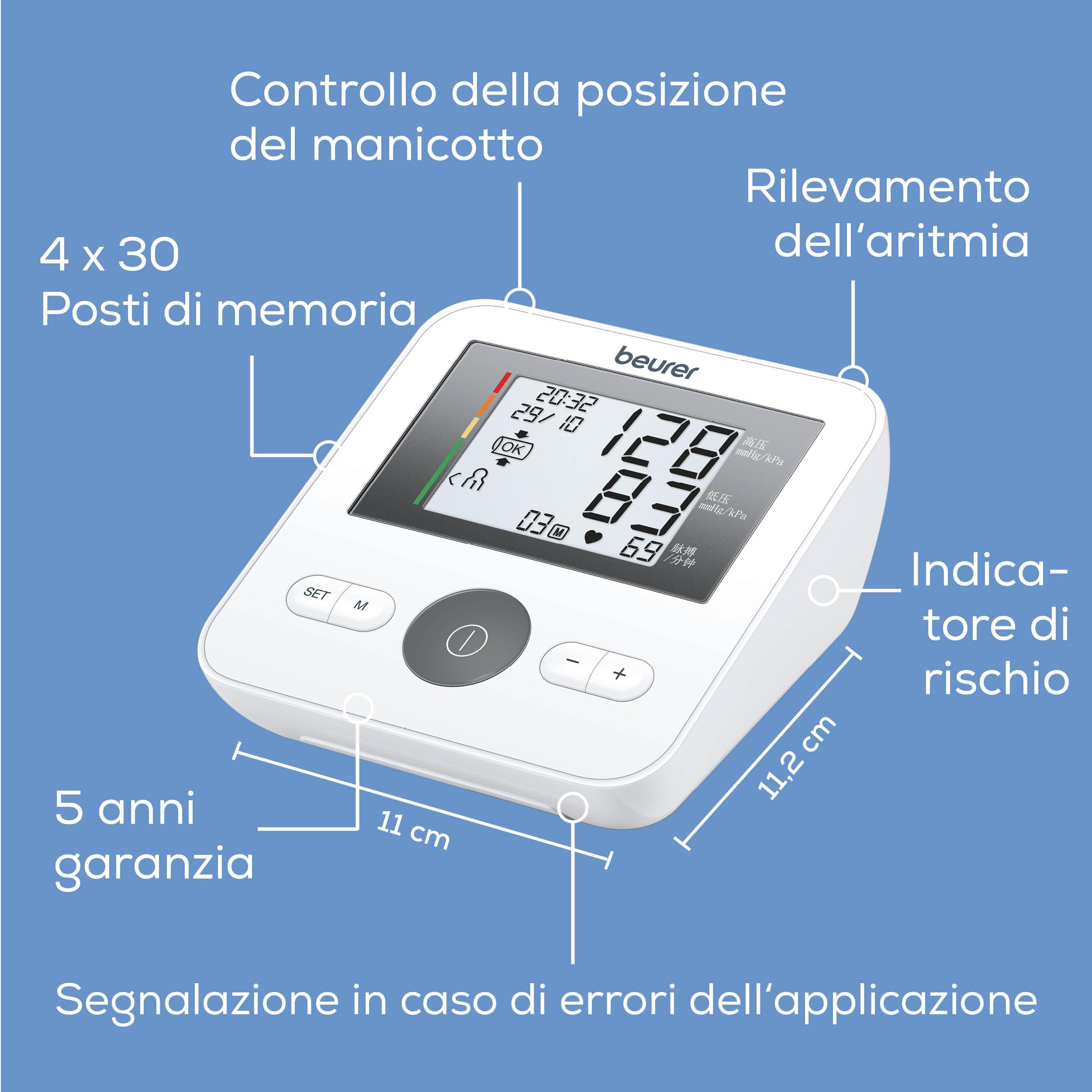 beurer-bm-27-misuratore-di-pressione-da-braccio-clinicamente-validato-bracciale- image 8