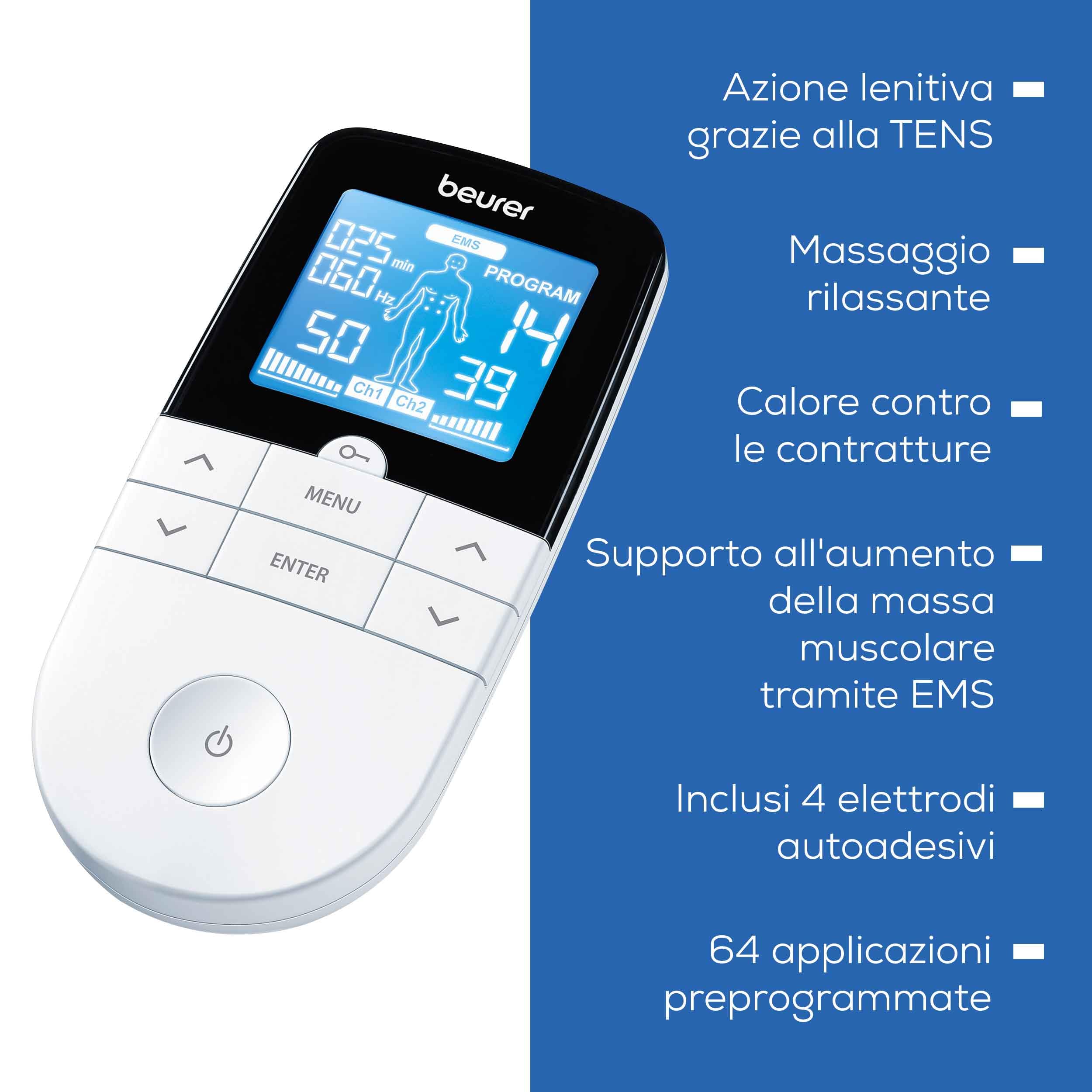 beurer-em-49-elettrostimolatore-digitale-tens-ems-3-in-1-2-canali-64-applicazion image 8