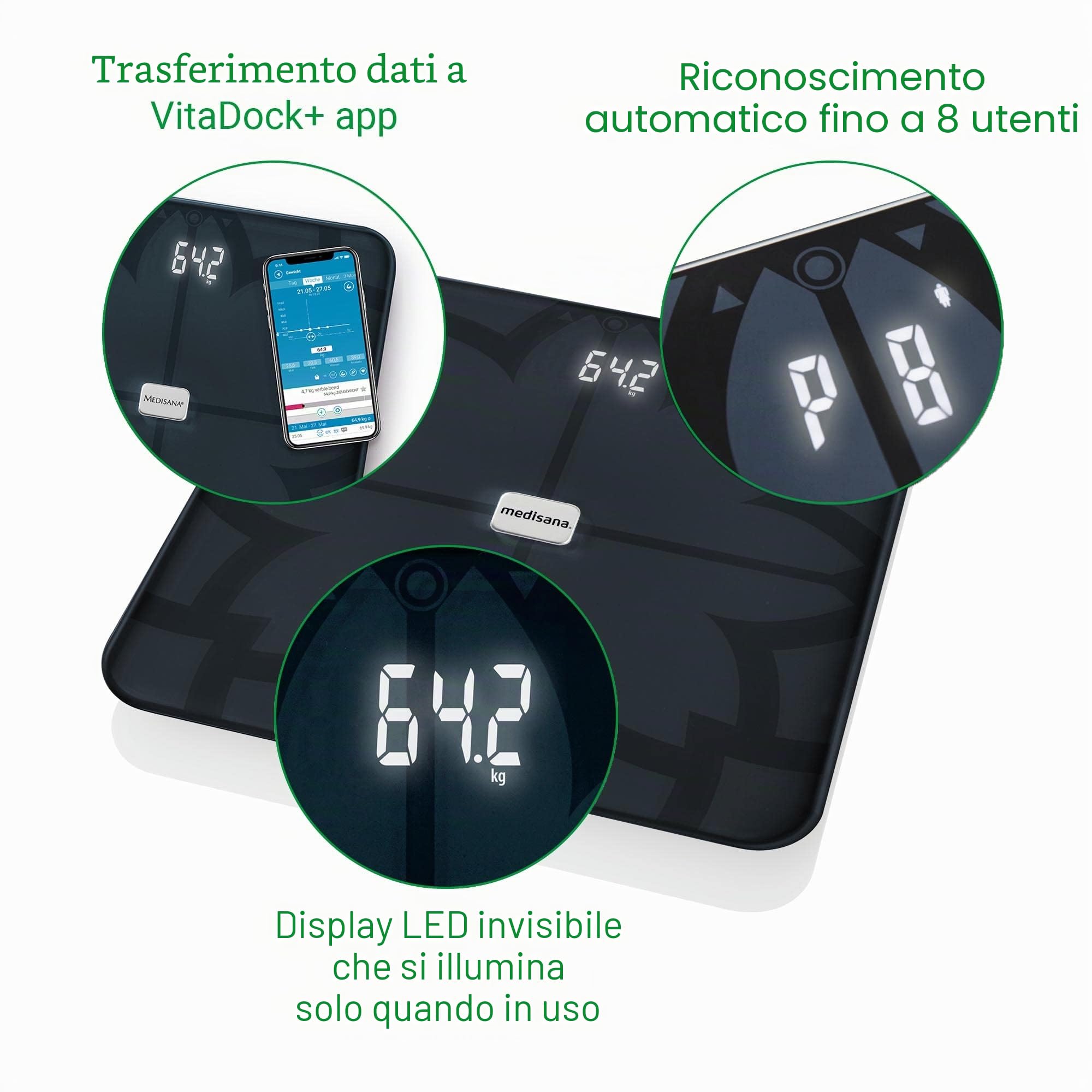 medisana-bs-450-connect-bilancia-digitale-impedenziometrica-con-app-vitadock-dis image 4