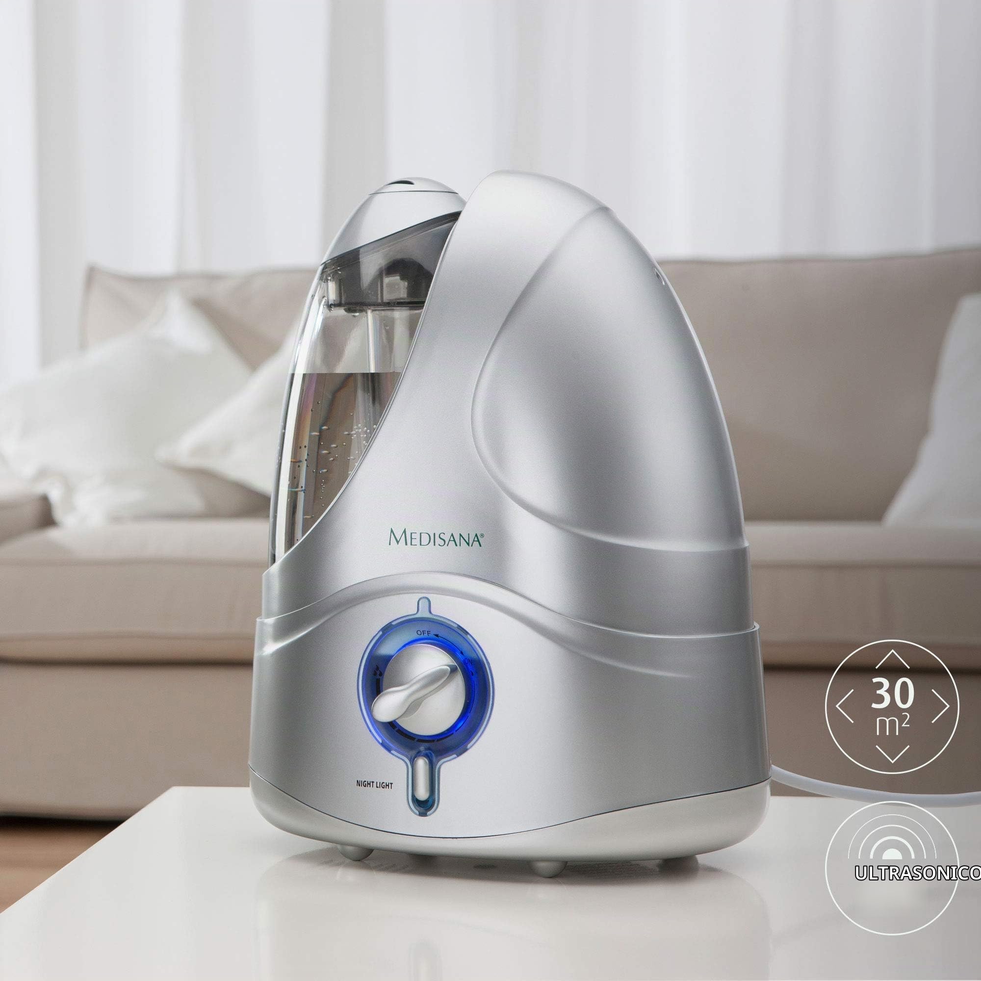 medisana-uhw-umidificatore-ad-ultrasuoni-4-2-litri-nebulizzatore-d-aria-silenzio image 5