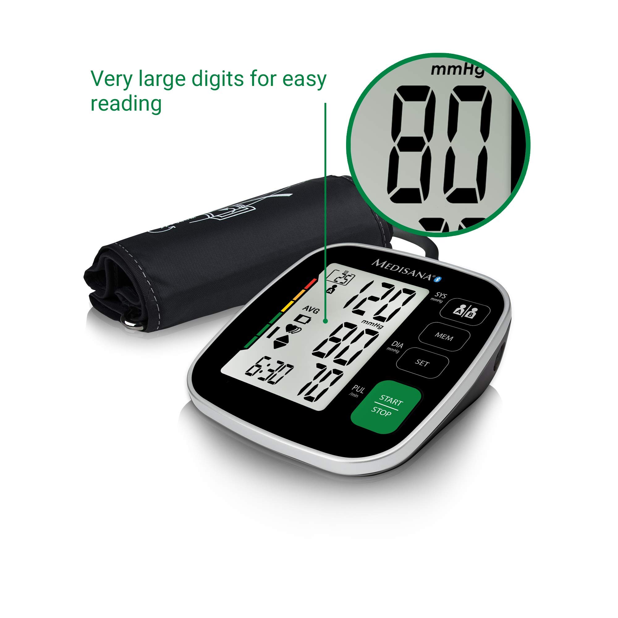 medisana-bu-546-connect-sfigmomanometro-da-braccio-con-bluetooth-e-app-indicator image 3
