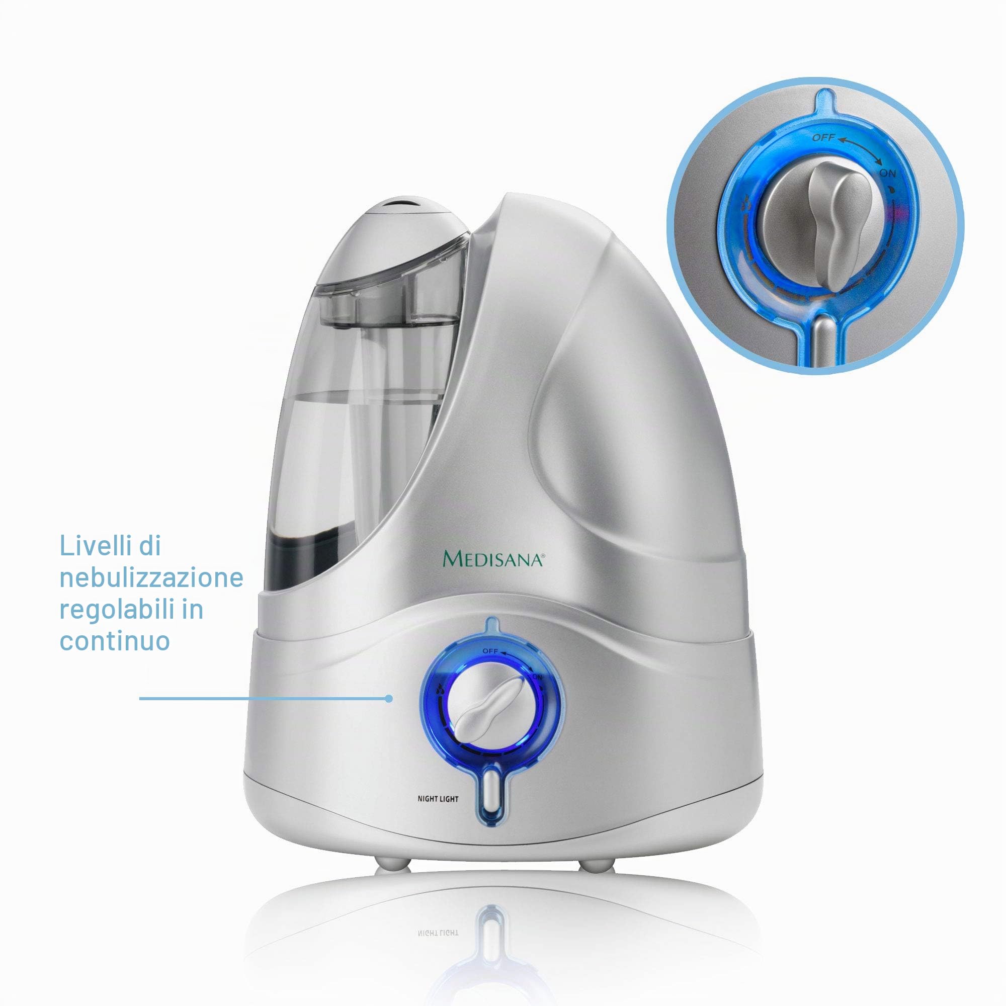 medisana-uhw-umidificatore-ad-ultrasuoni-4-2-litri-nebulizzatore-d-aria-silenzio image 3