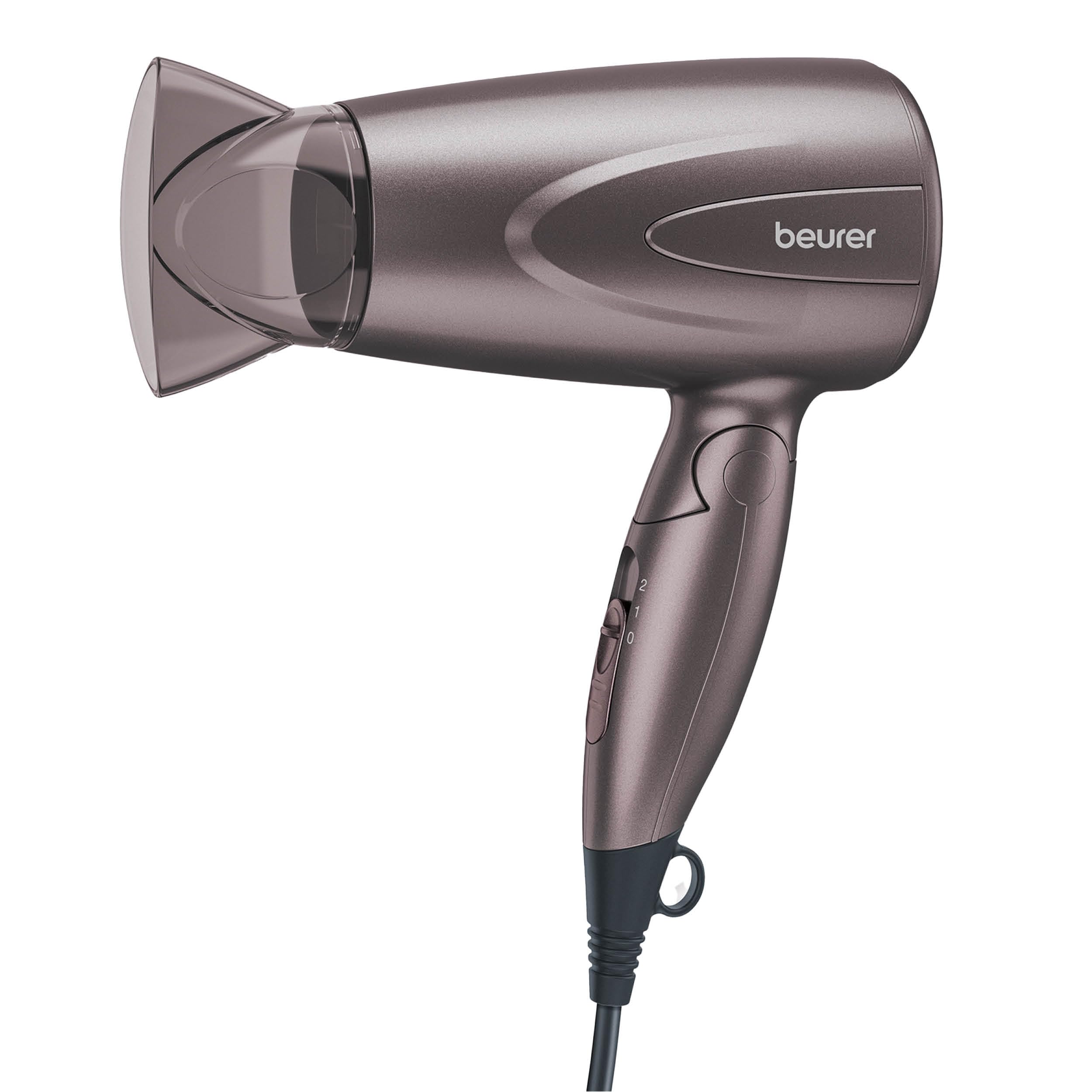 beurer-hc-17-asciugacapelli-compatto-pieghevole-1300-watt-phon-da-viaggio-con-2- image 1