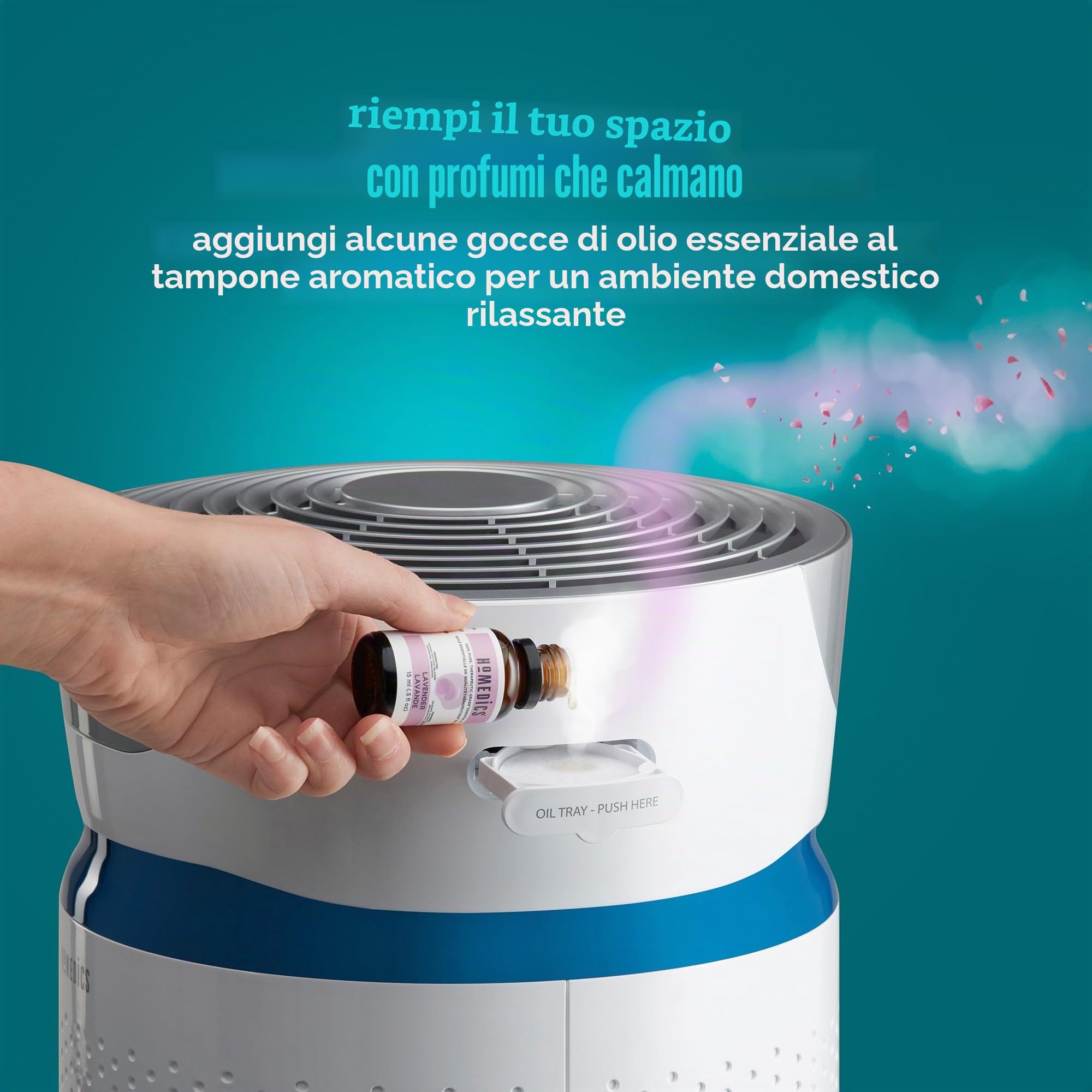 homedics-purificatore-d-aria-5-in-1-con-filtro-hepa-a-360-uv-c-ionizzatore-e-fil image 6