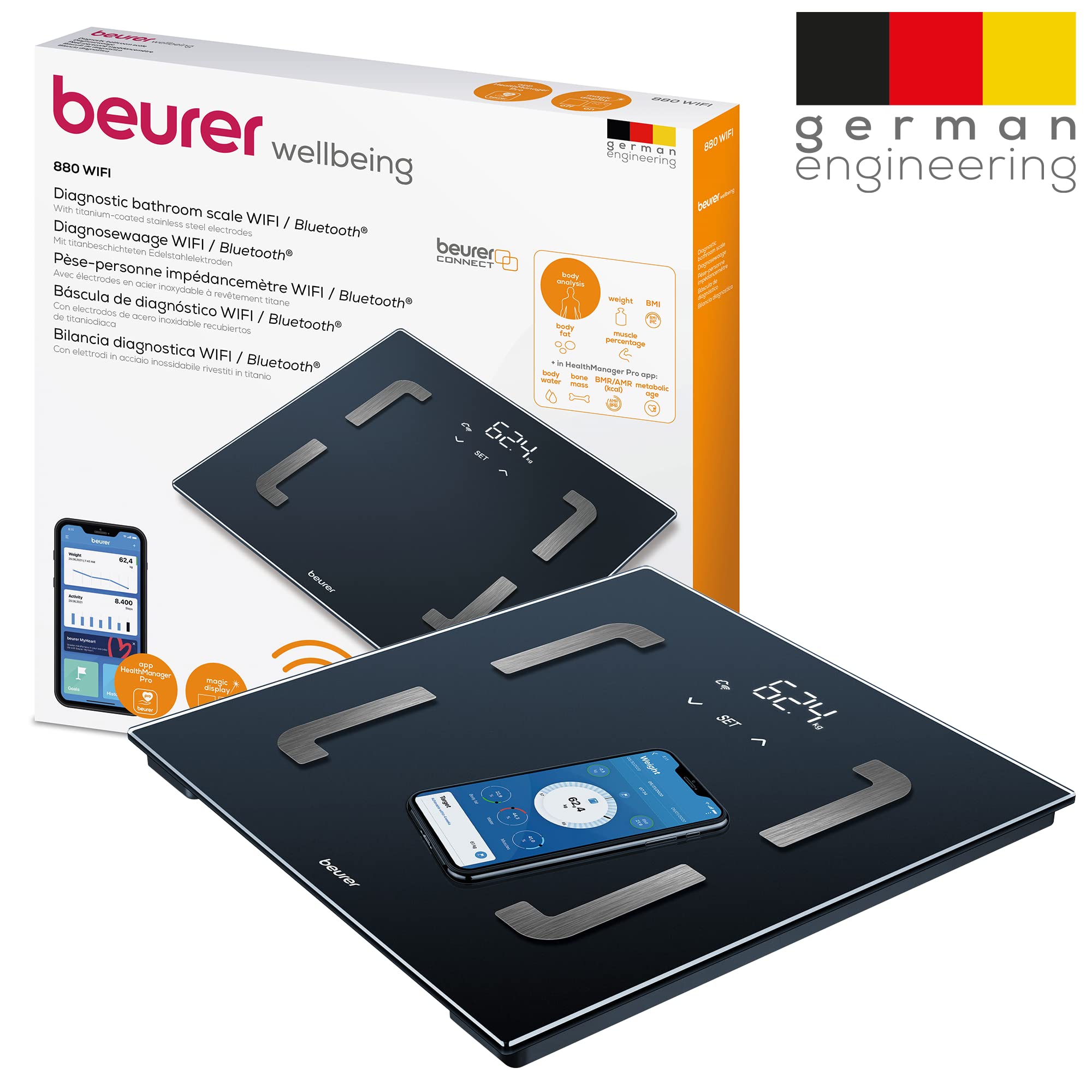 beurer-bf-880-bilancia-diagnostica-digitale-wifi-e-bluetooth-con-app-analisi-gra image 7