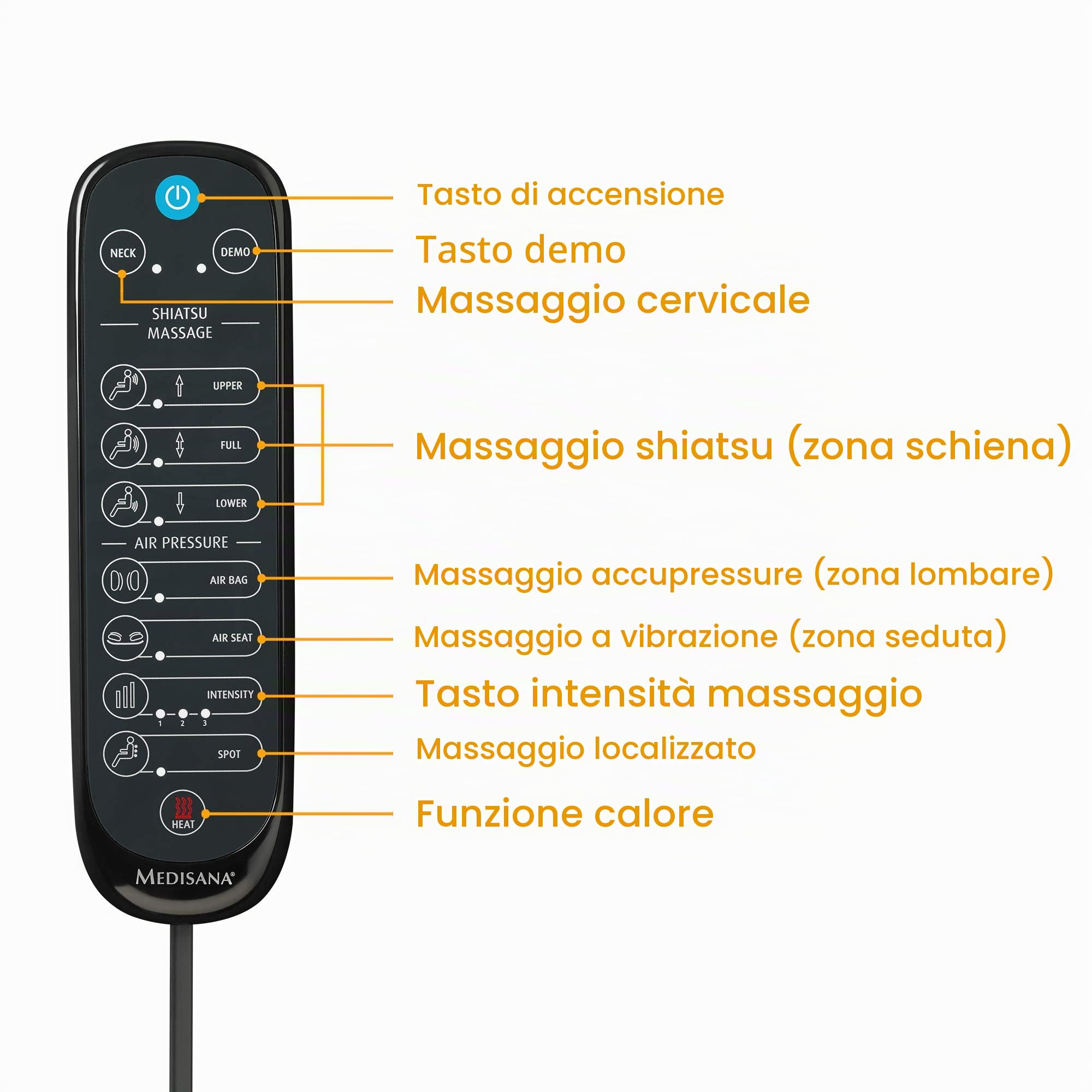 medisana-mcg-820-coprisedie-massaggiatore-shiatsu-con-teste-in-gel-calore-e-luce image 5