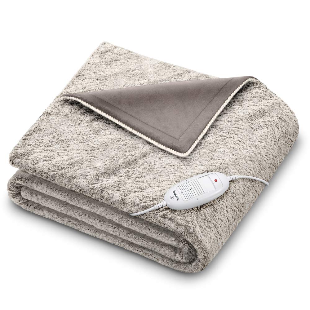 beurer-hd-75-coperta-elettrica-morbida-in-pile-grigia-con-6-livelli-di-temperatu image 3