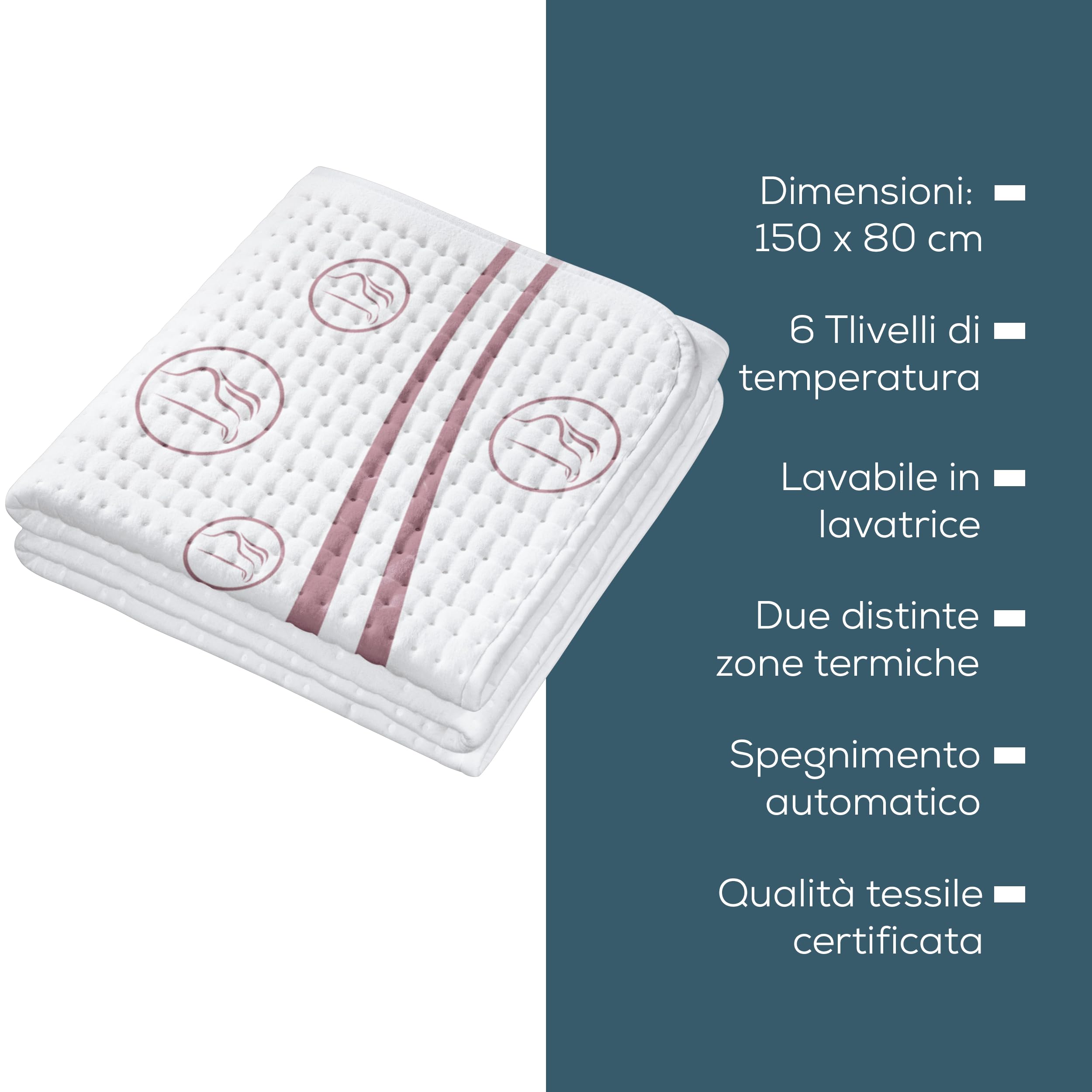 beurer-ub-90-coprimaterasso-termico-singolo-150x80-cm-2-zone-di-temperatura-9-li image 8