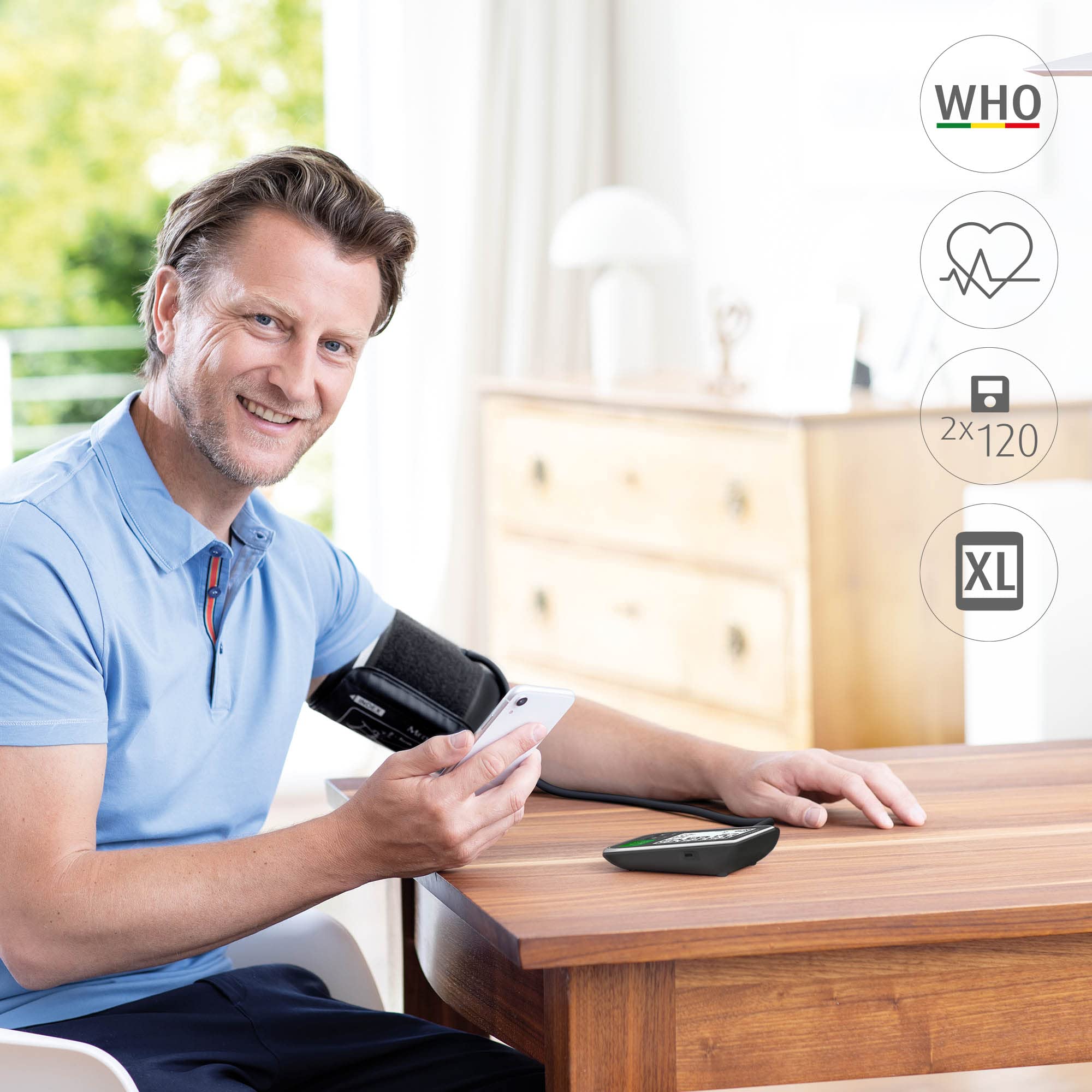 medisana-bu-570-connect-sfigmomanometro-da-braccio-con-app-bluetooth-vitadock-e- image 4