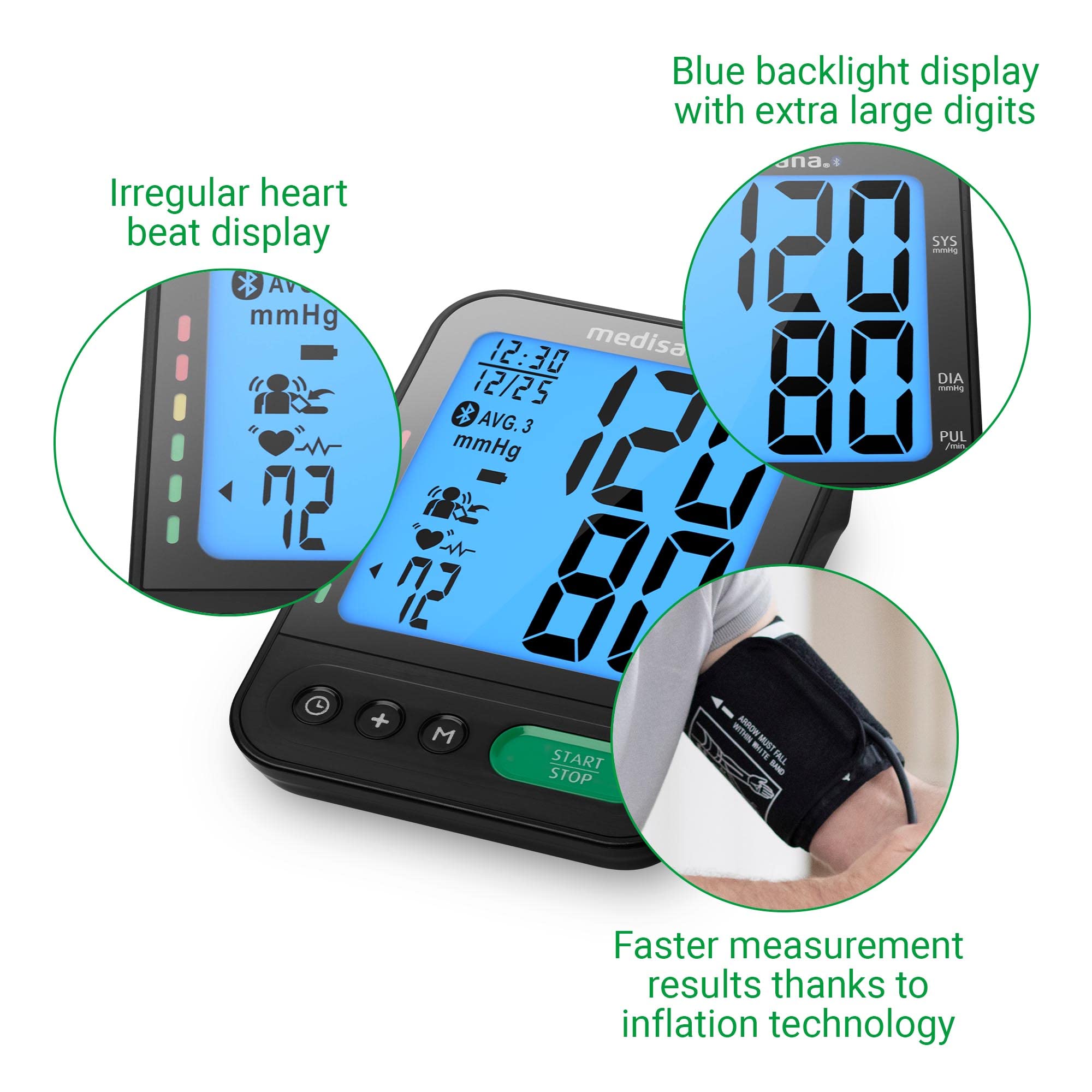 medisana-bu-580-connect-misuratore-di-pressione-da-braccio-con-app-bluetooth-e-s image 6