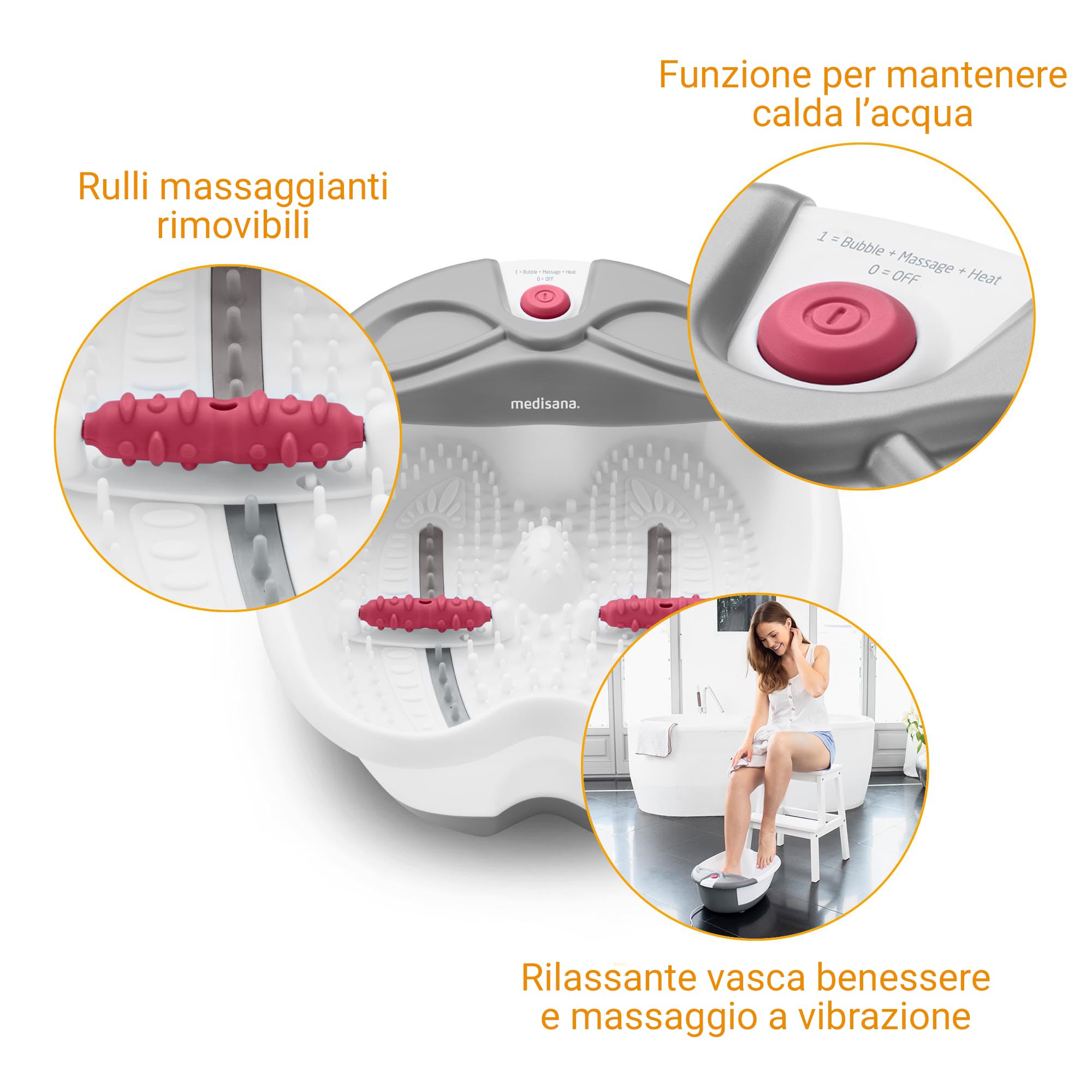 medisana-fs-300-pediluvio-elettrico-3in1-con-massaggio-a-bolle-vibrazione-e-mant image 4
