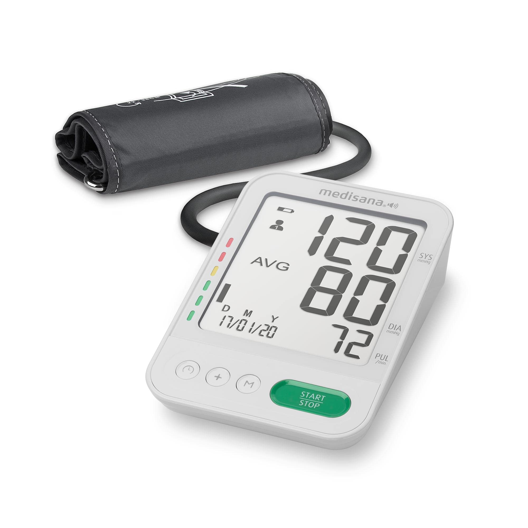 medisana-bu-586-voice-misuratore-di-pressione-da-braccio-con-uscita-vocale-120-m image 1