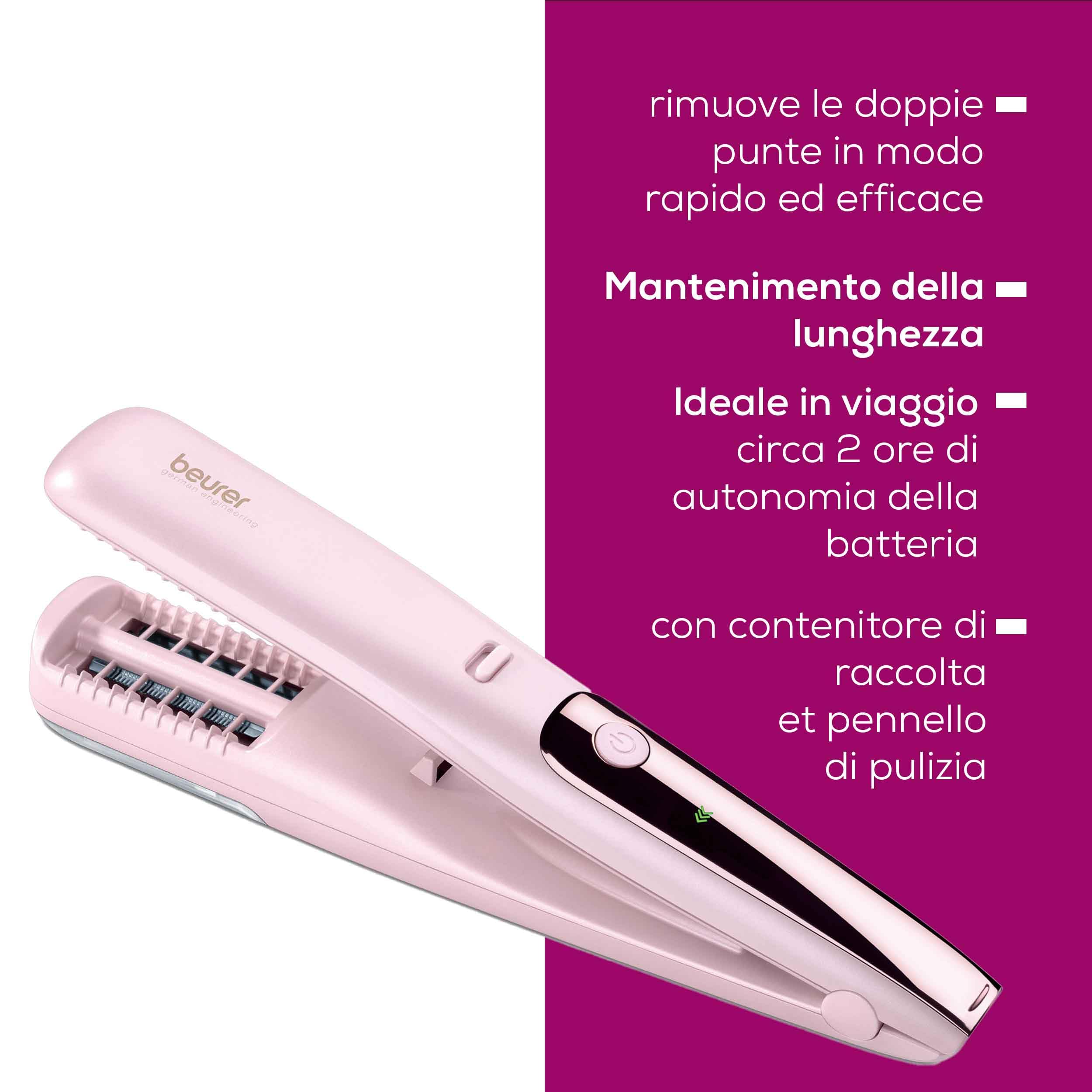 beurer-ht-22-rimuovi-doppie-punte-automatico-senza-fili-con-display-led-elimina- image 8