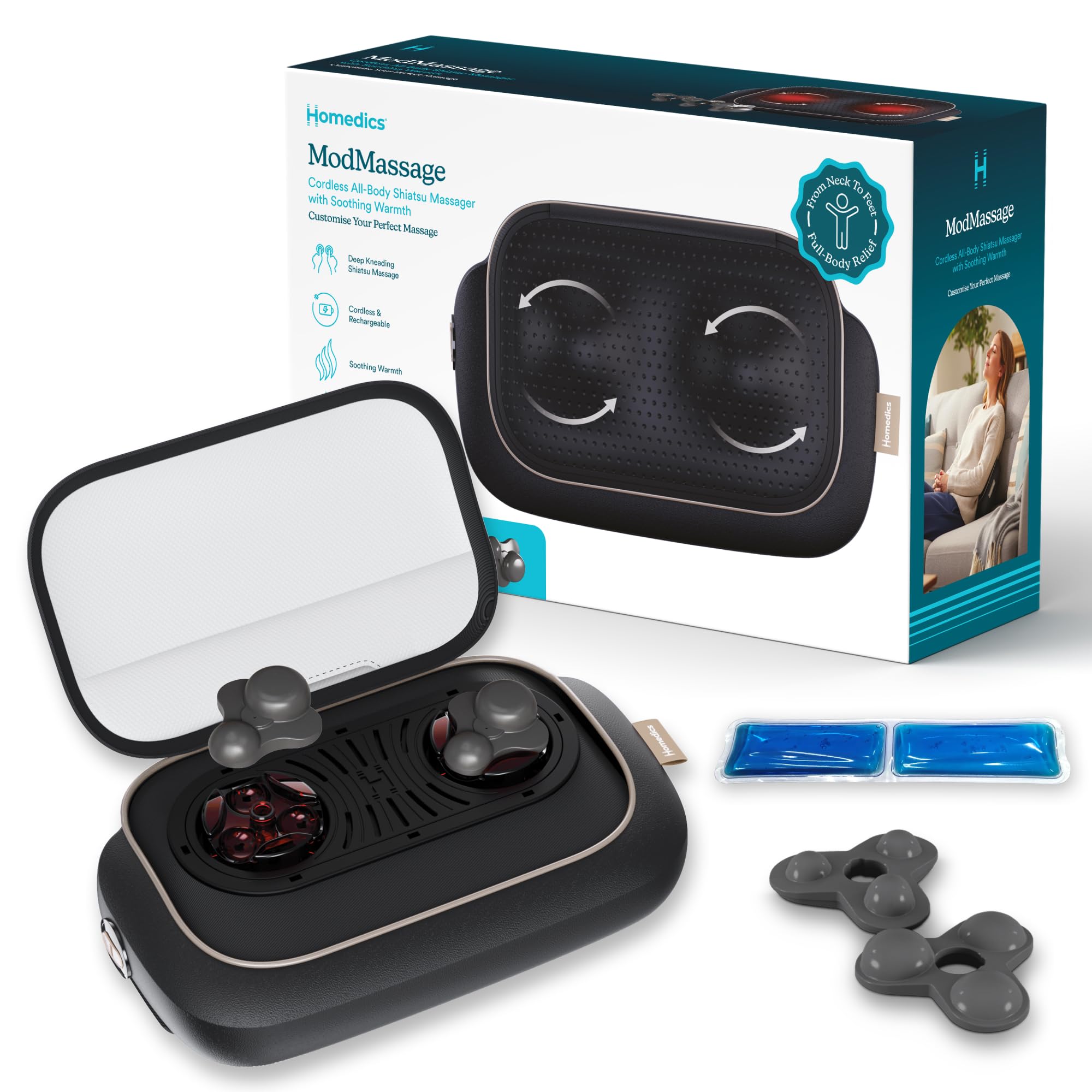 homedics-modmassage-massaggiatore-cervicale-shiatsu-senza-fili-usb-c-ricaricabil image 8