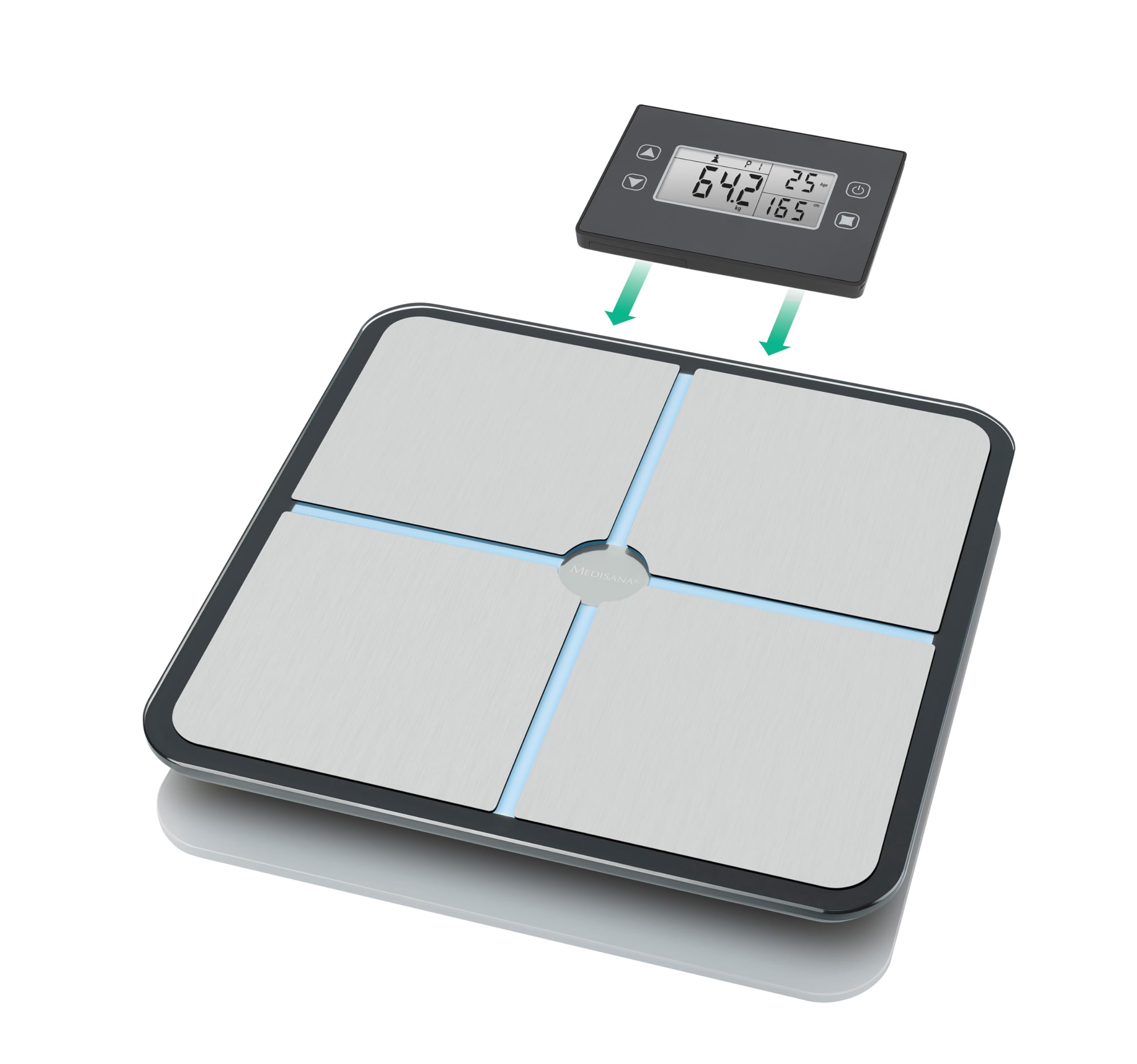 medisana-bs-460-bilancia-digitale-per-la-composizione-corporea-con-display-lcd-r image 2