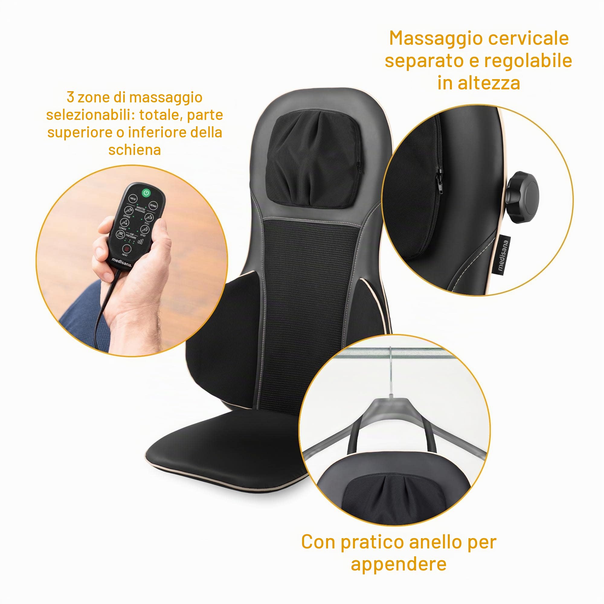 medisana-mc-825-sedile-massaggiante-shiatsu-elettrico-con-massaggio-collo-regola image 6