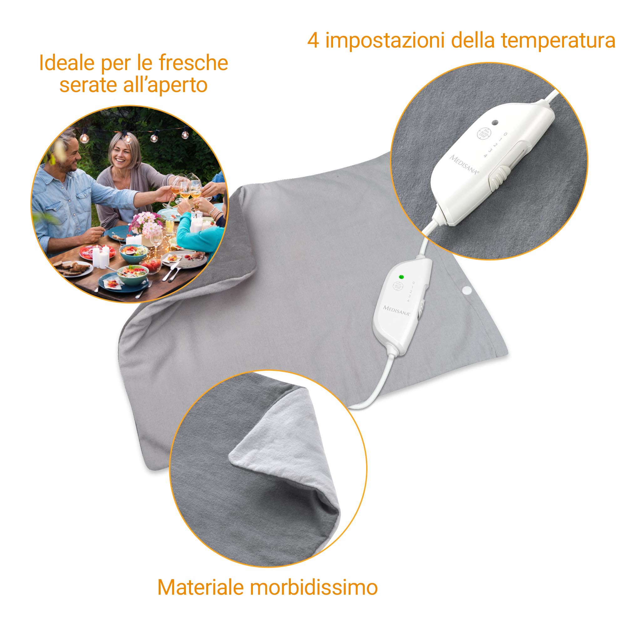 medisana-hp-605-termoforo-elettrico-30-x-40-cm-con-4-livelli-di-temperatura-speg image 4