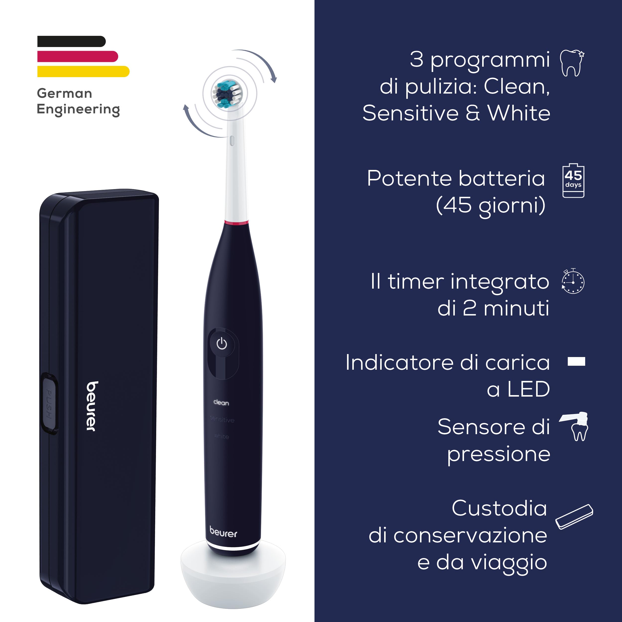 beurer-tb-50-spazzolino-elettrico-ricaricabile-con-sensore-di-pressione-3-progra image 7